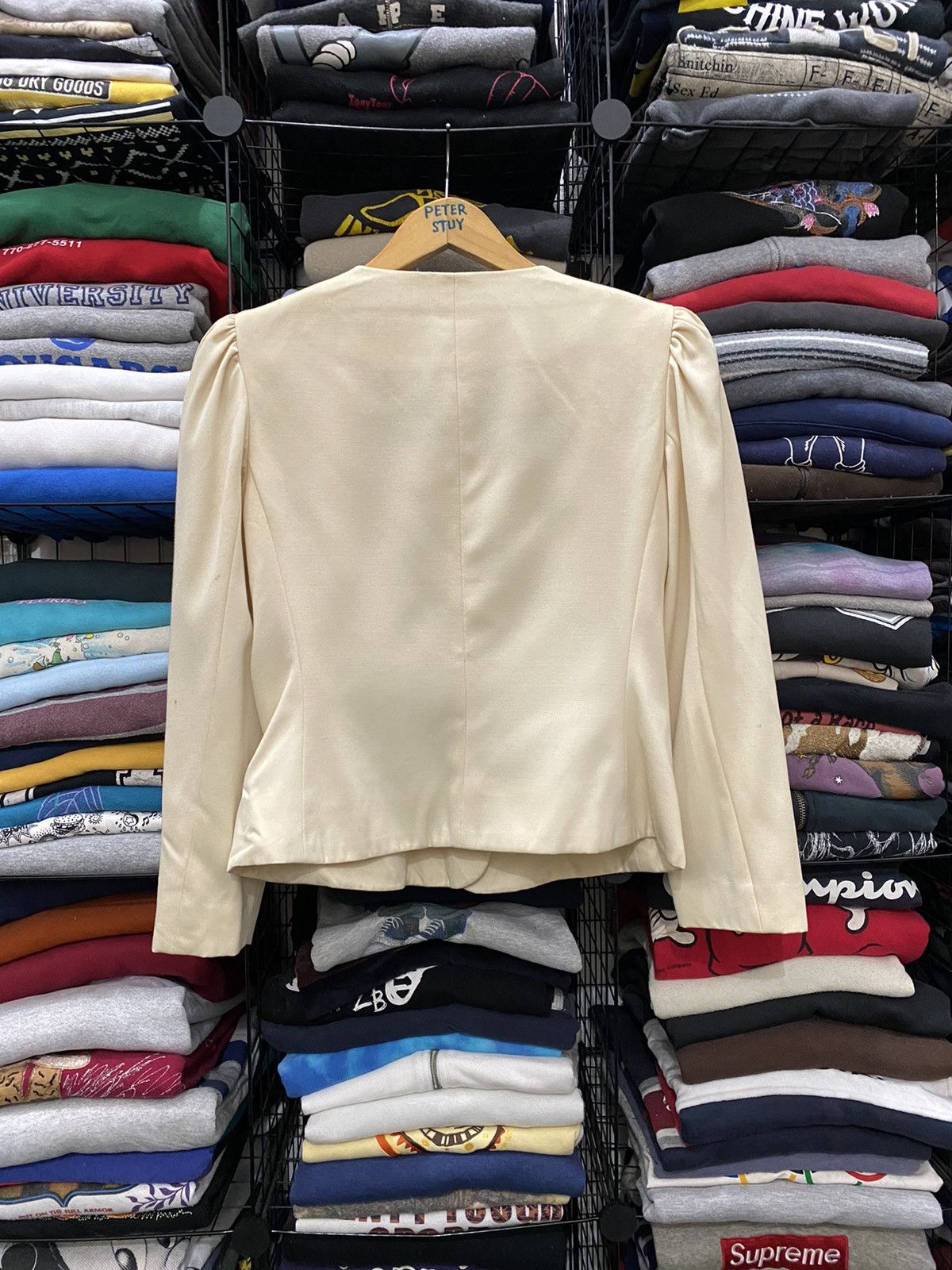 Vintage × Yves Saint Laurent VINTAGE YSL DIFFUSION FEMMES JACKET Size US M / EU 48-50 / 2 - 3 Thumbnail