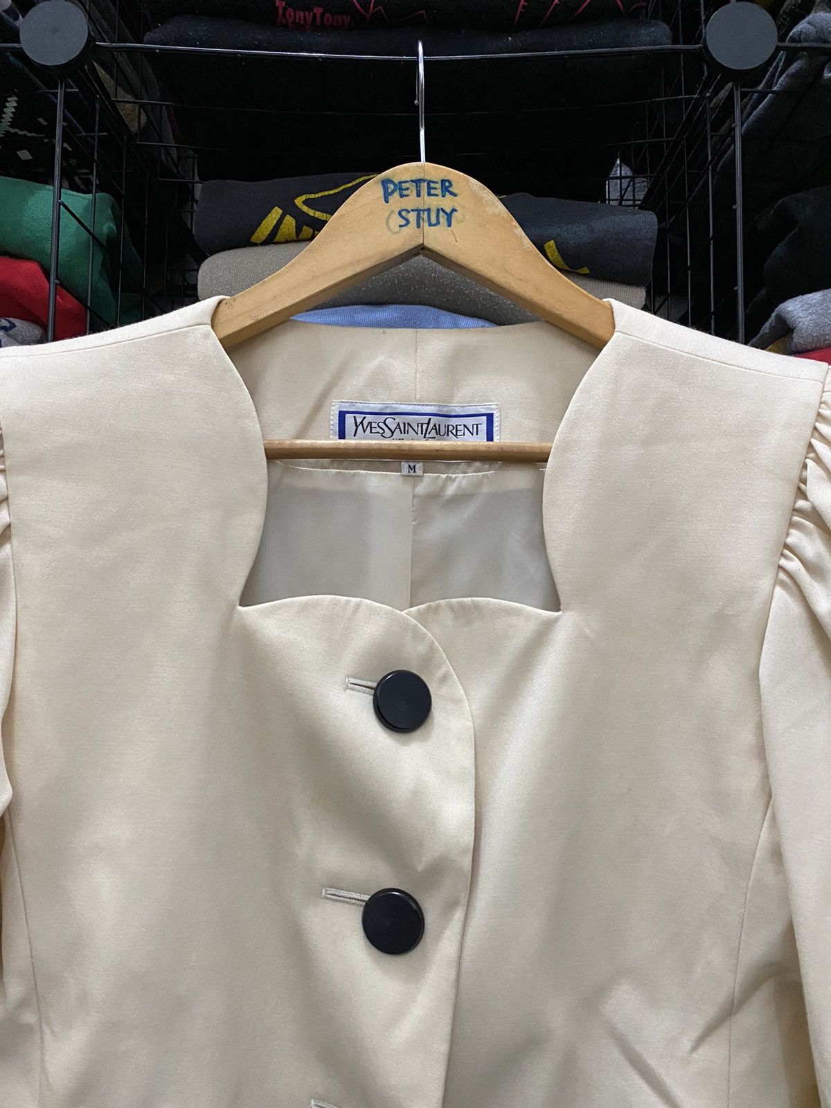 Vintage × Yves Saint Laurent VINTAGE YSL DIFFUSION FEMMES JACKET Size US M / EU 48-50 / 2 - 5 Thumbnail