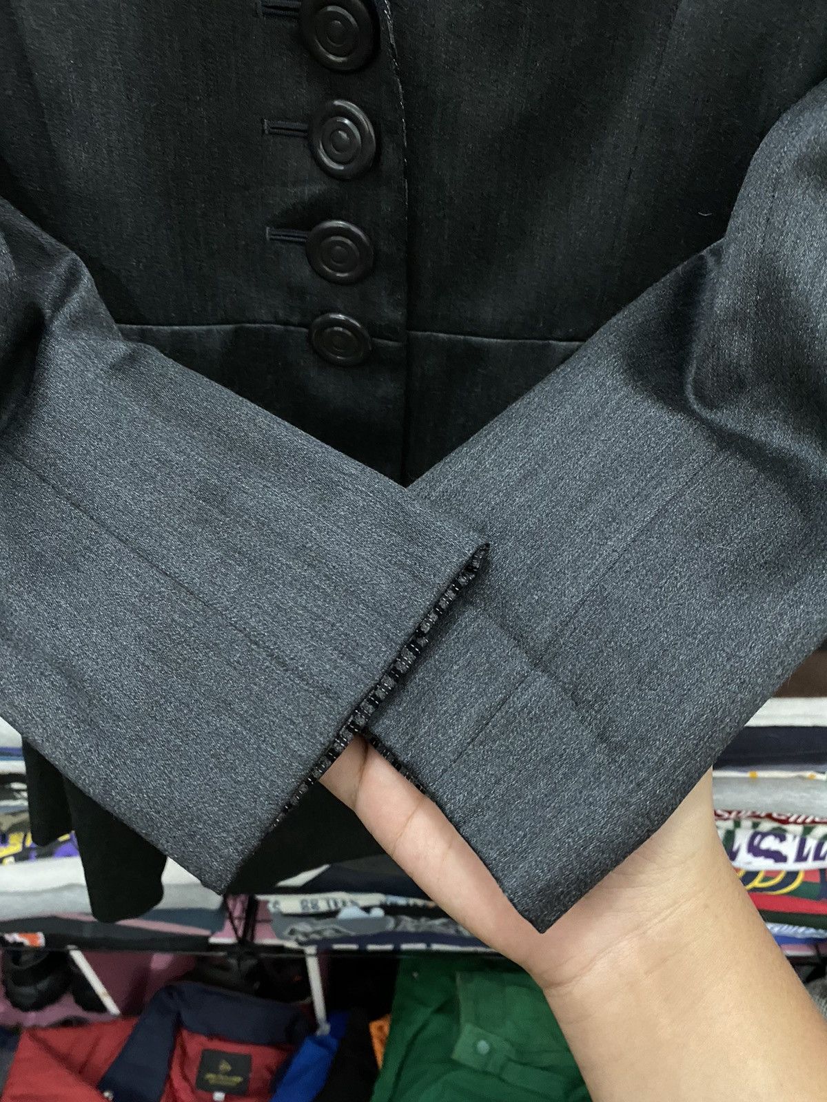 Christian Dior Monsieur × Vintage VINTAGE CHRISTIAN DIOR WOOL JACKET Size US S / EU 44-46 / 1 - 6 Thumbnail