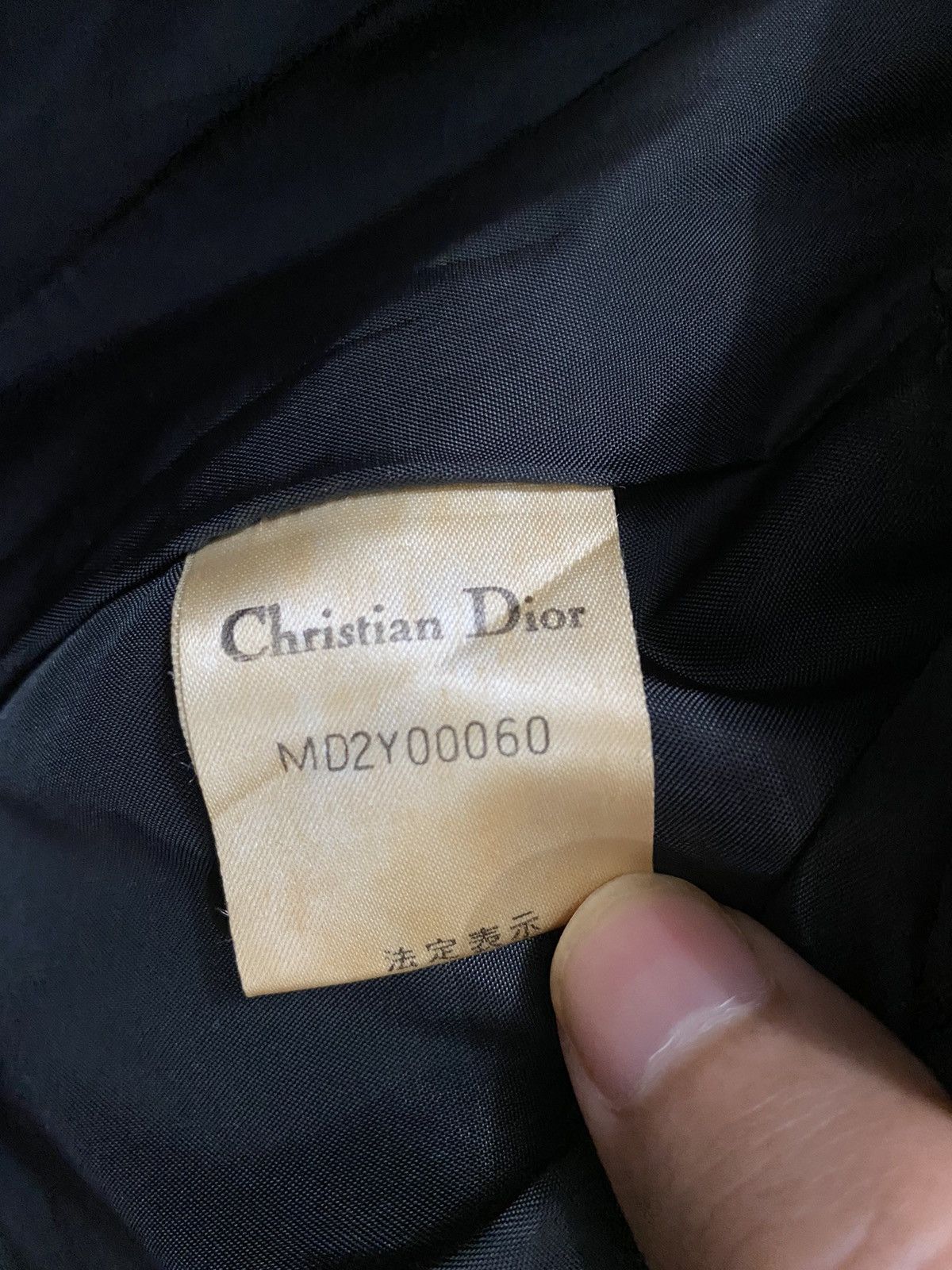 Christian Dior Monsieur × Vintage VINTAGE CHRISTIAN DIOR WOOL JACKET Size US S / EU 44-46 / 1 - 11 Thumbnail