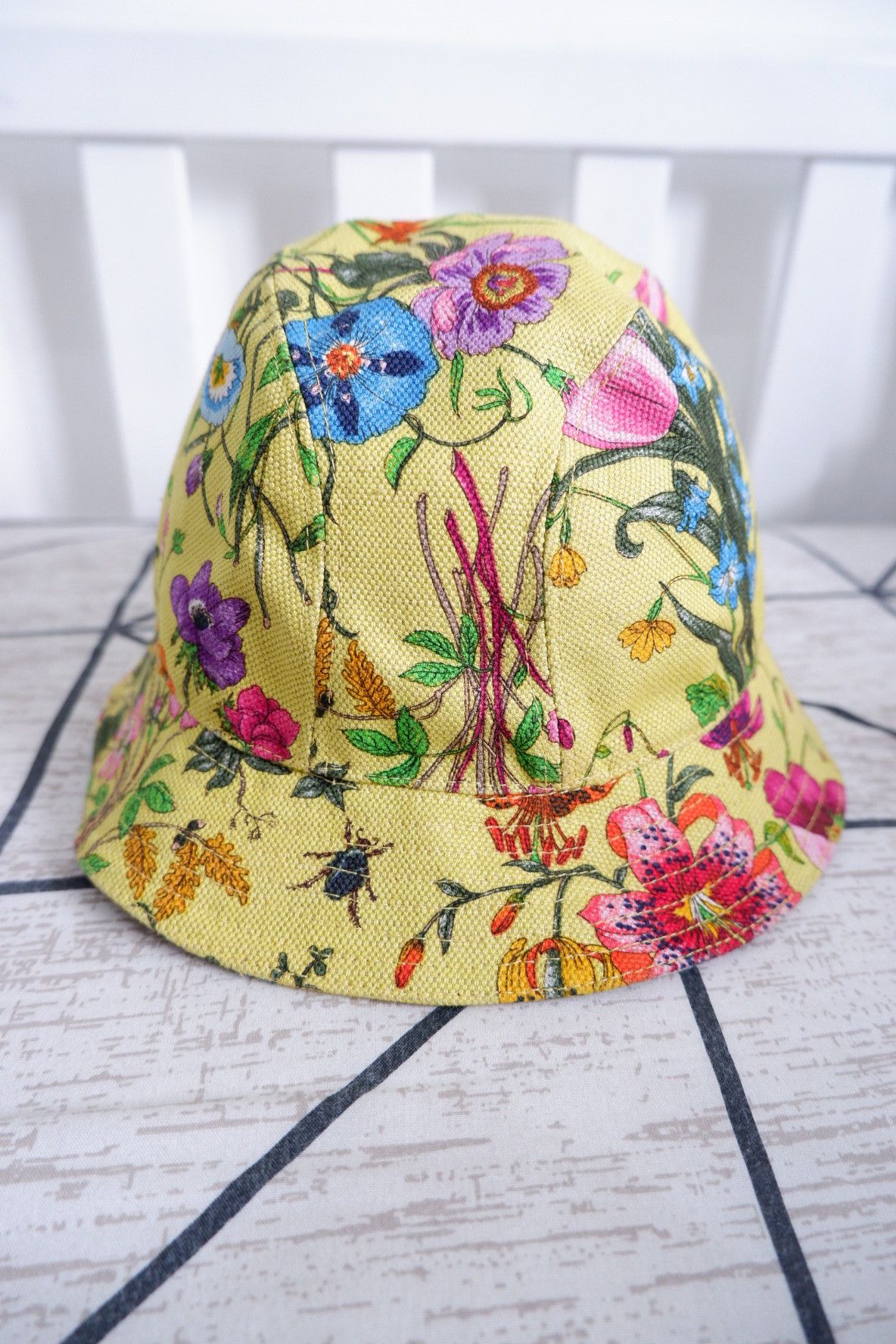 Gucci Gucci Floral Bucket Hat Size ONE SIZE - 1 Thumbnail