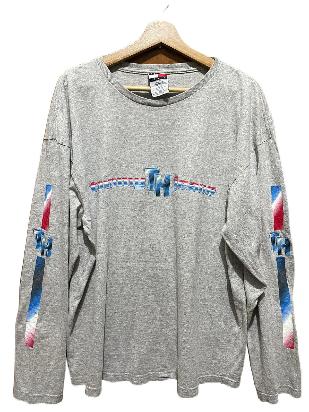 Tommy Hilfiger Vintage Tommy Hilfiger Long Sleeves Shirt Size US XL / EU 56 / 4 - 1 Thumbnail