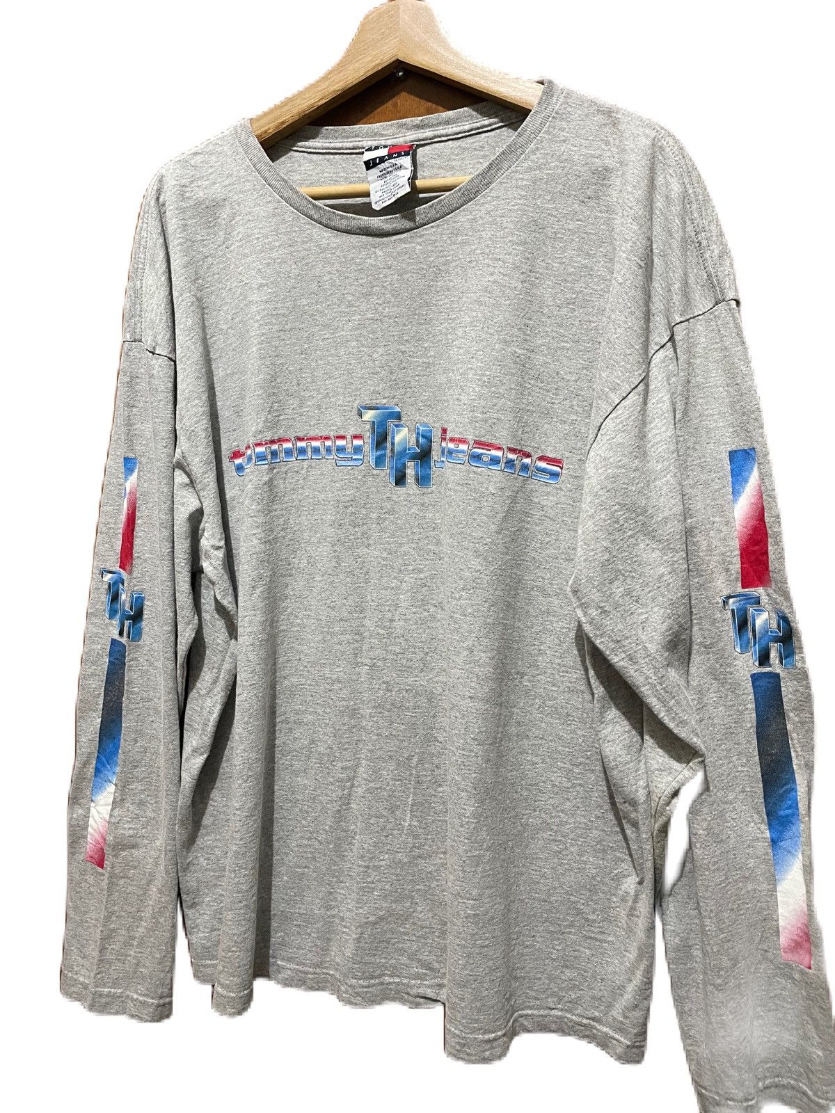 Tommy Hilfiger Vintage Tommy Hilfiger Long Sleeves Shirt Size US XL / EU 56 / 4 - 2 Thumbnail
