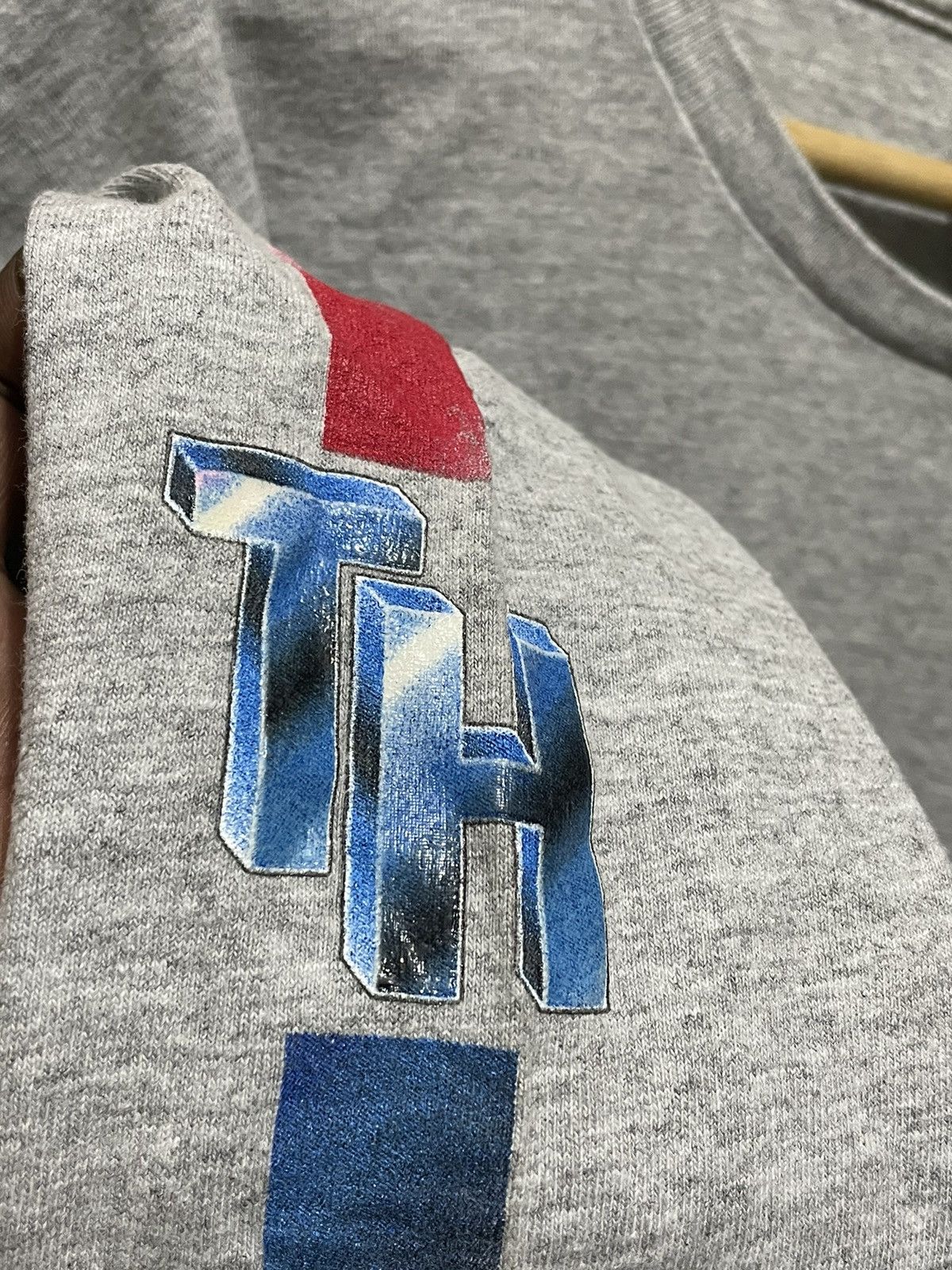 Tommy Hilfiger Vintage Tommy Hilfiger Long Sleeves Shirt Size US XL / EU 56 / 4 - 6 Thumbnail