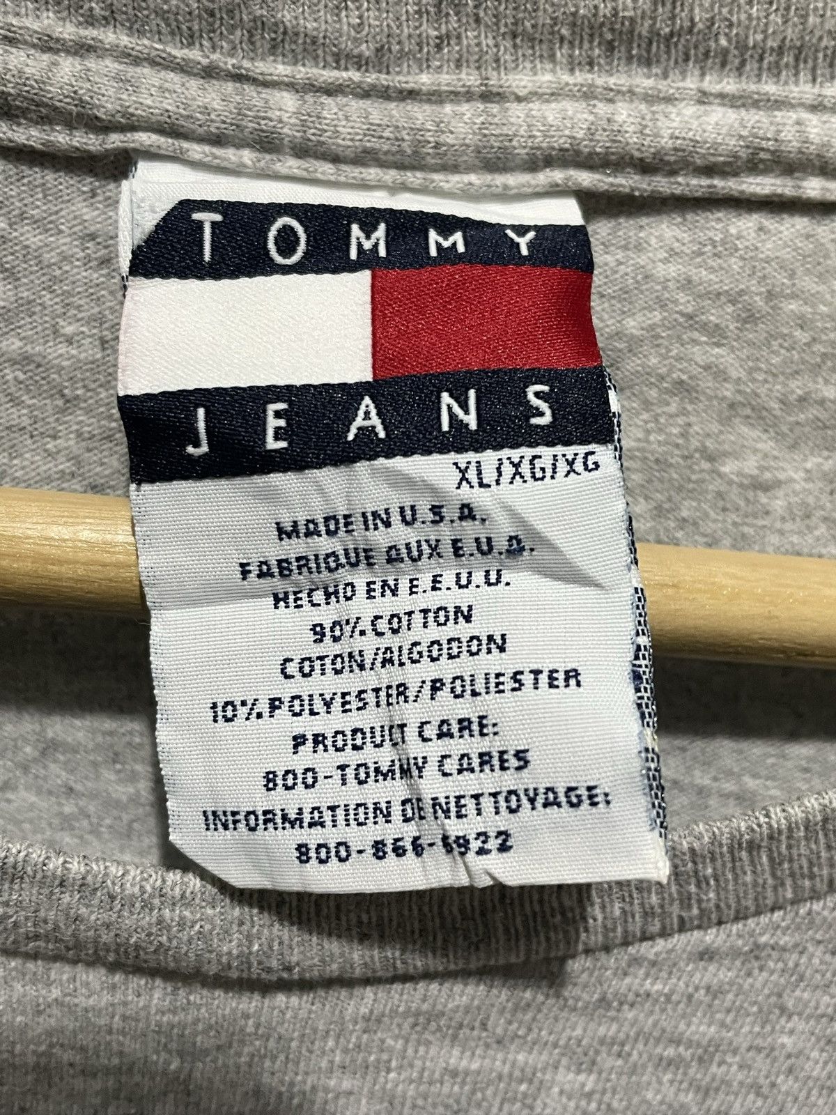 Tommy Hilfiger Vintage Tommy Hilfiger Long Sleeves Shirt Size US XL / EU 56 / 4 - 8 Thumbnail