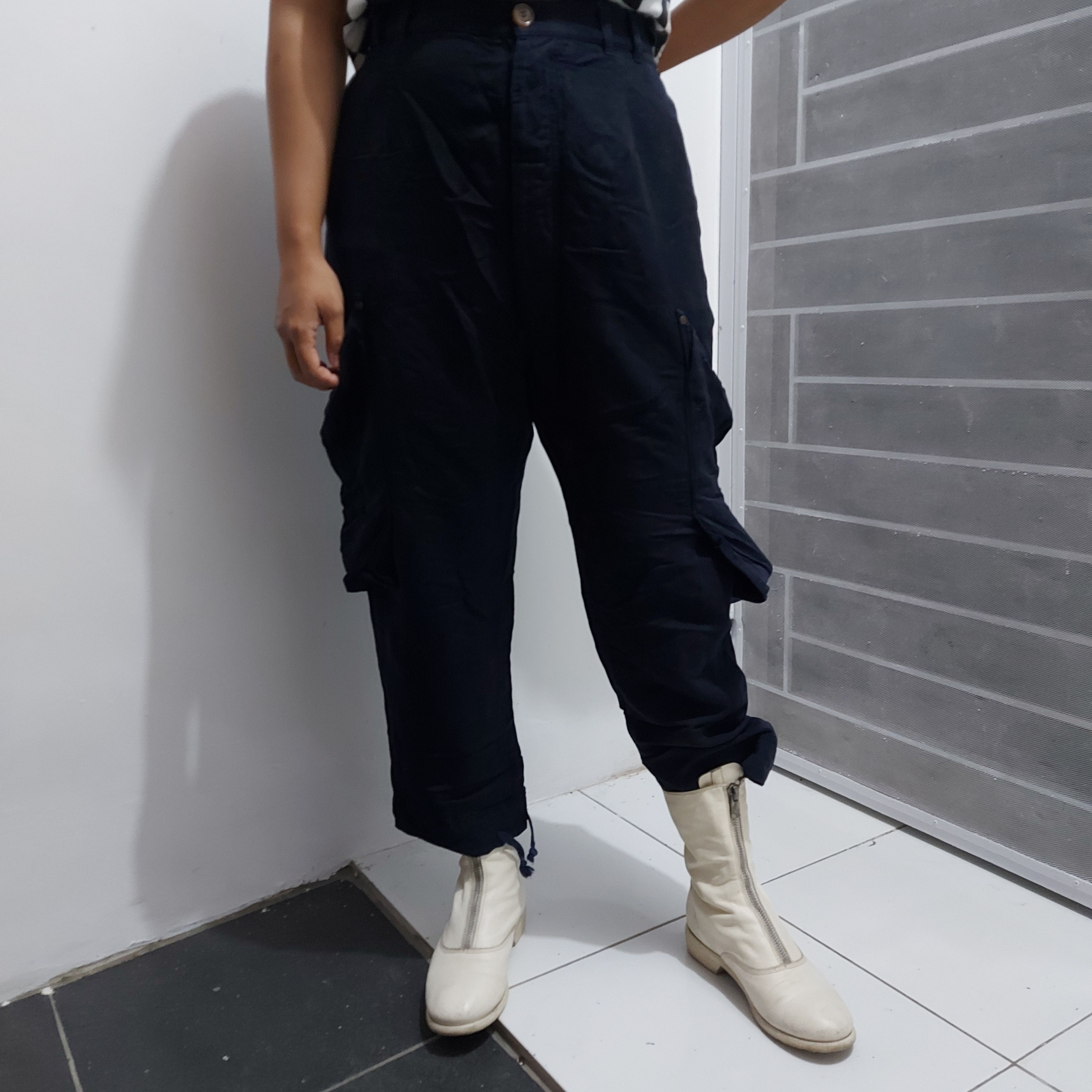Vivienne Westwood FW/10 Vivienne Westwood Drunken 3D Cargo Pants Size US 32 / EU 48 - 12 Thumbnail