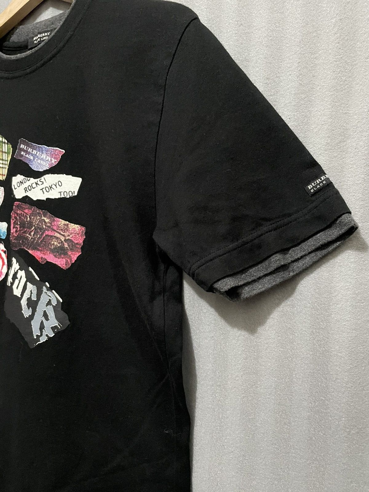 Burberry Rare Burberry Black Label Double Layer Shirt Size US XS / EU 42 / 0 - 3 Thumbnail