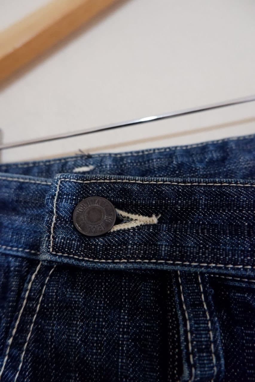 Yohji Yamamoto Y's Yohji Yamamoto Ribbed Leg Denim Size US 28 / EU 44 - 6 Thumbnail