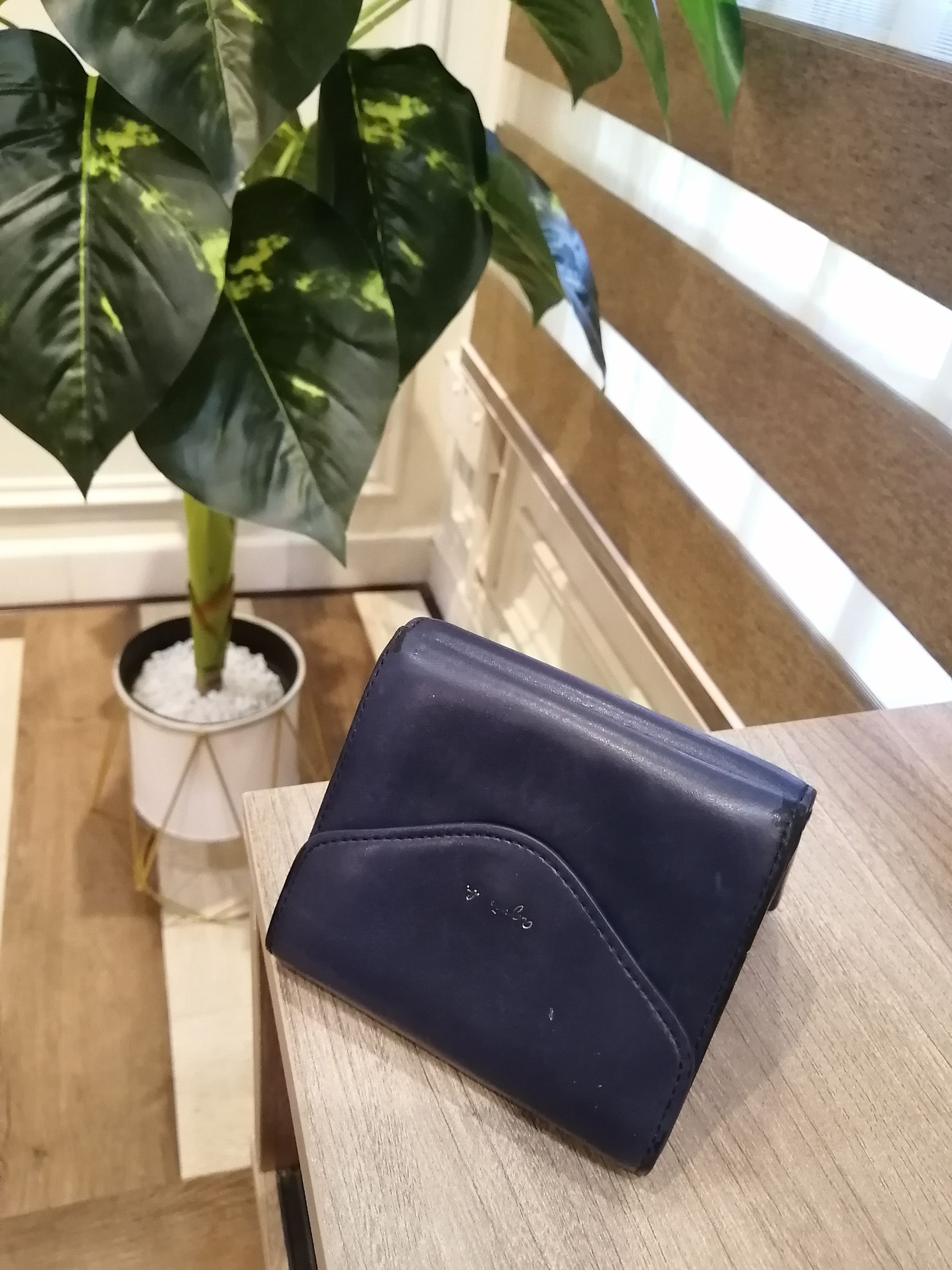 agnes b. Vintage Agnes B. Leather Wallet Size ONE SIZE - 4 Thumbnail