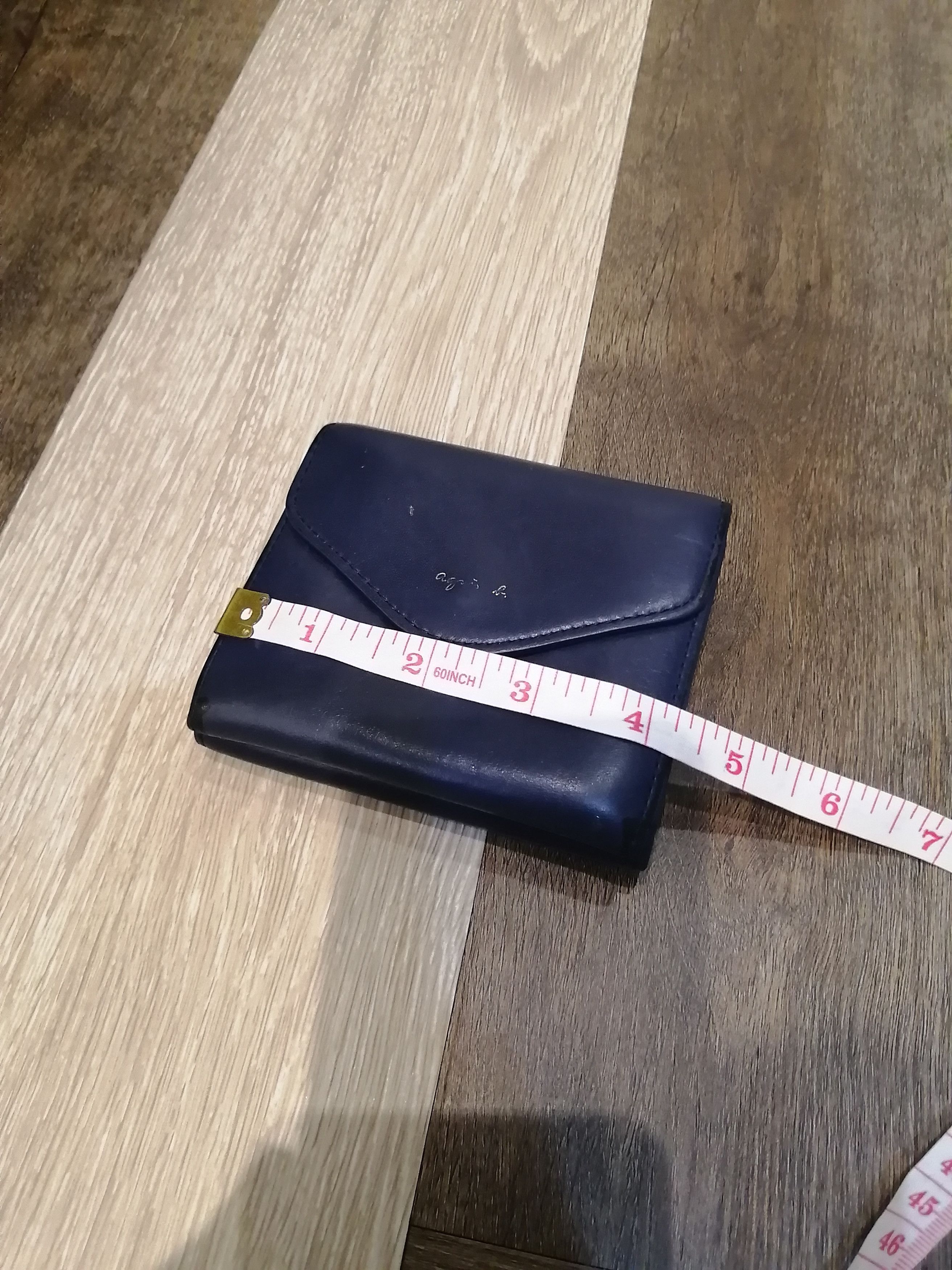 agnes b. Vintage Agnes B. Leather Wallet Size ONE SIZE - 13 Thumbnail