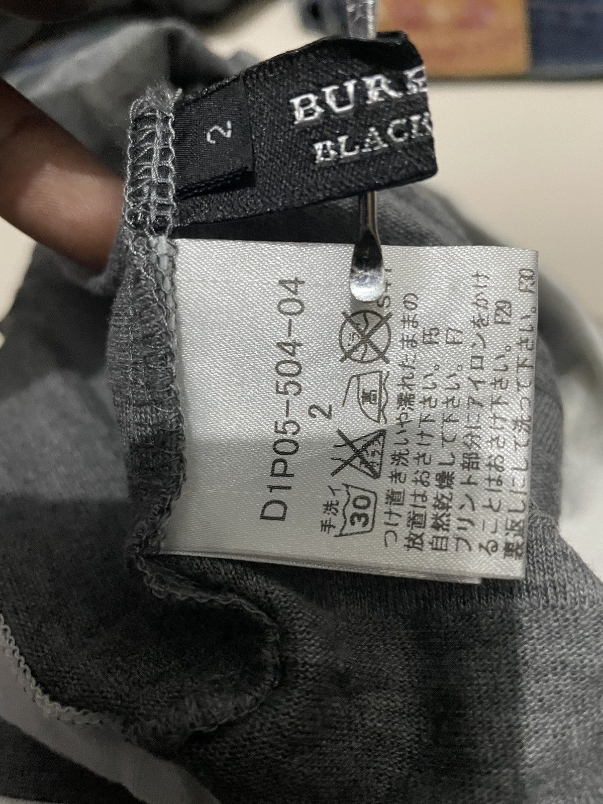 Burberry Rare Burberry Double Layer Long Sleeve Tee Size US S / EU 44-46 / 1 - 3 Thumbnail