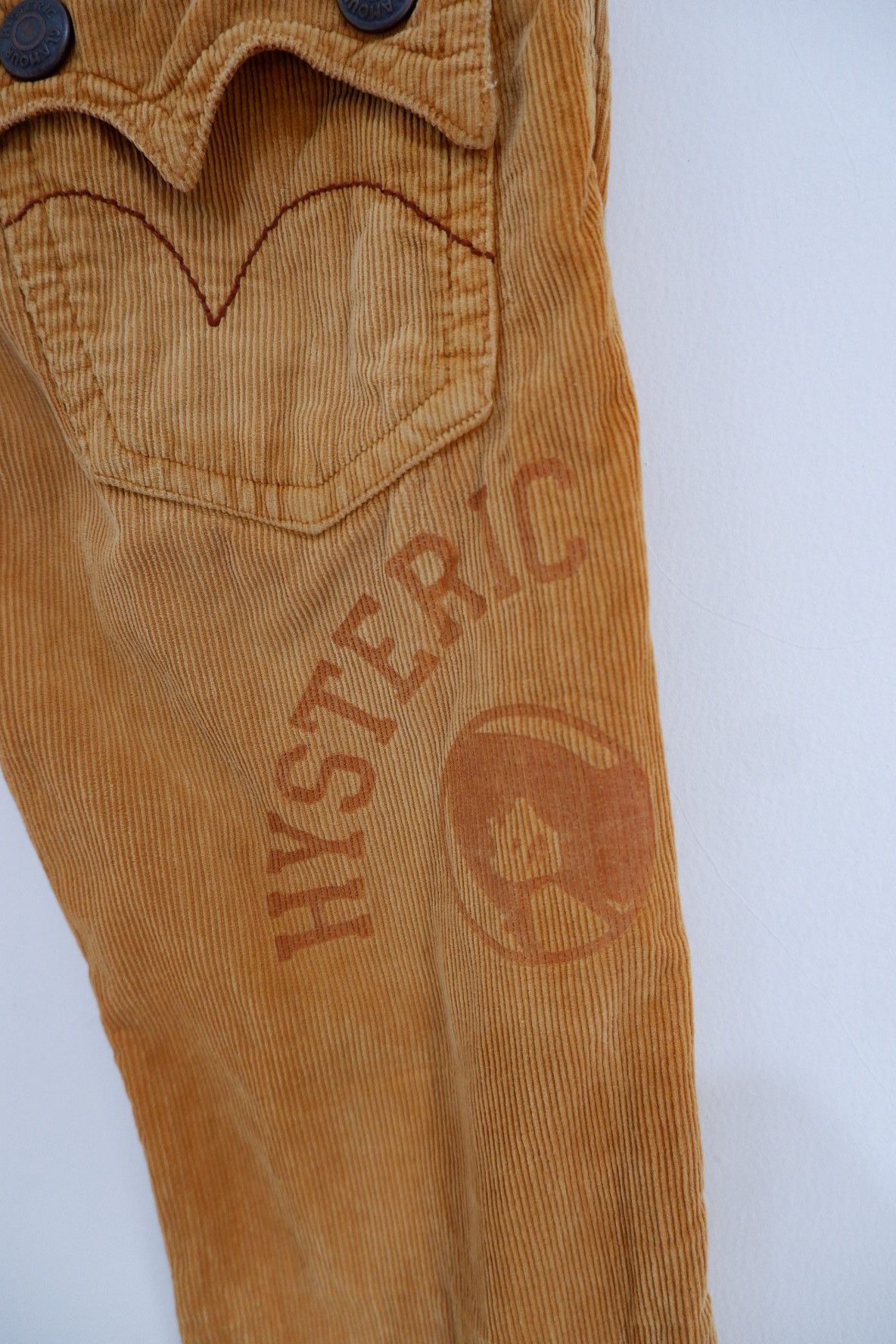 Hysteric Glamour Vintage Hysteric Glamour Corduroy Low Rise Pants Size US 30 / EU 46 - 8 Thumbnail