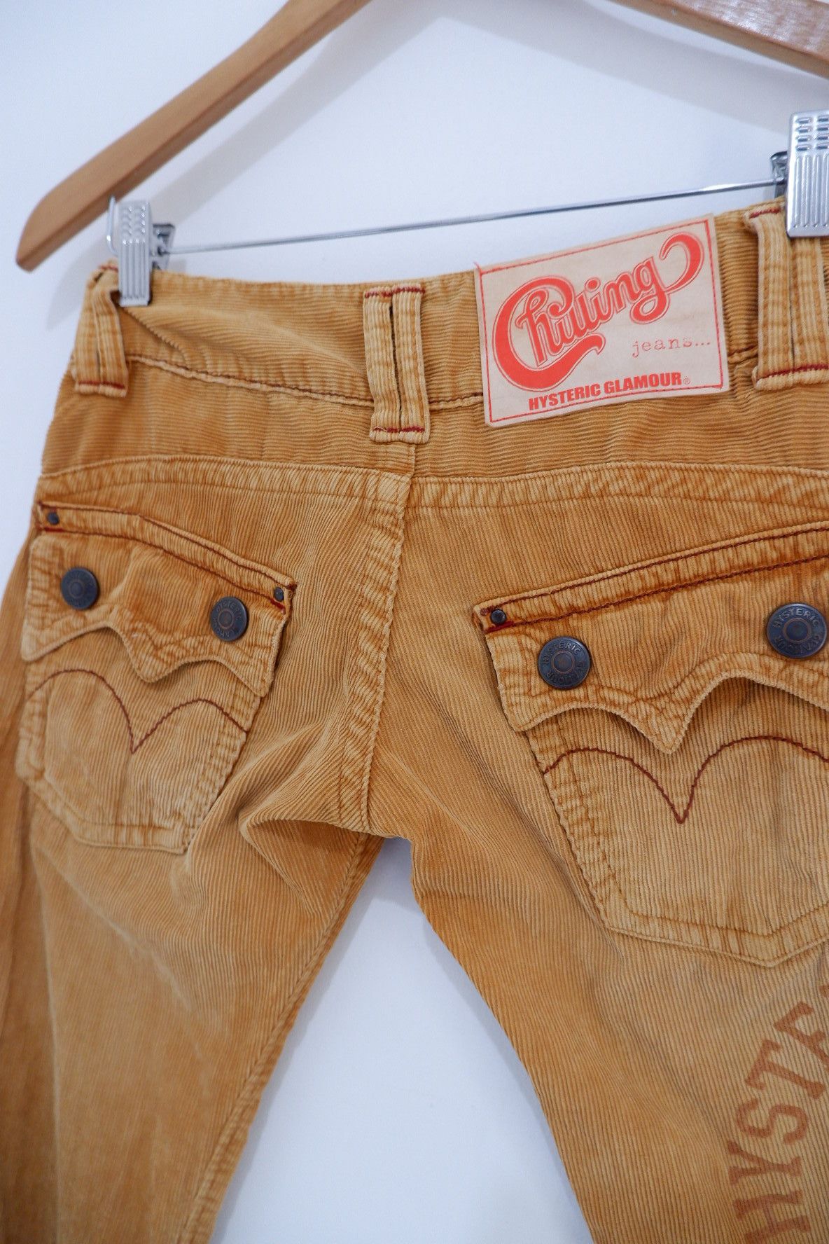 Hysteric Glamour Vintage Hysteric Glamour Corduroy Low Rise Pants Size US 30 / EU 46 - 5 Thumbnail