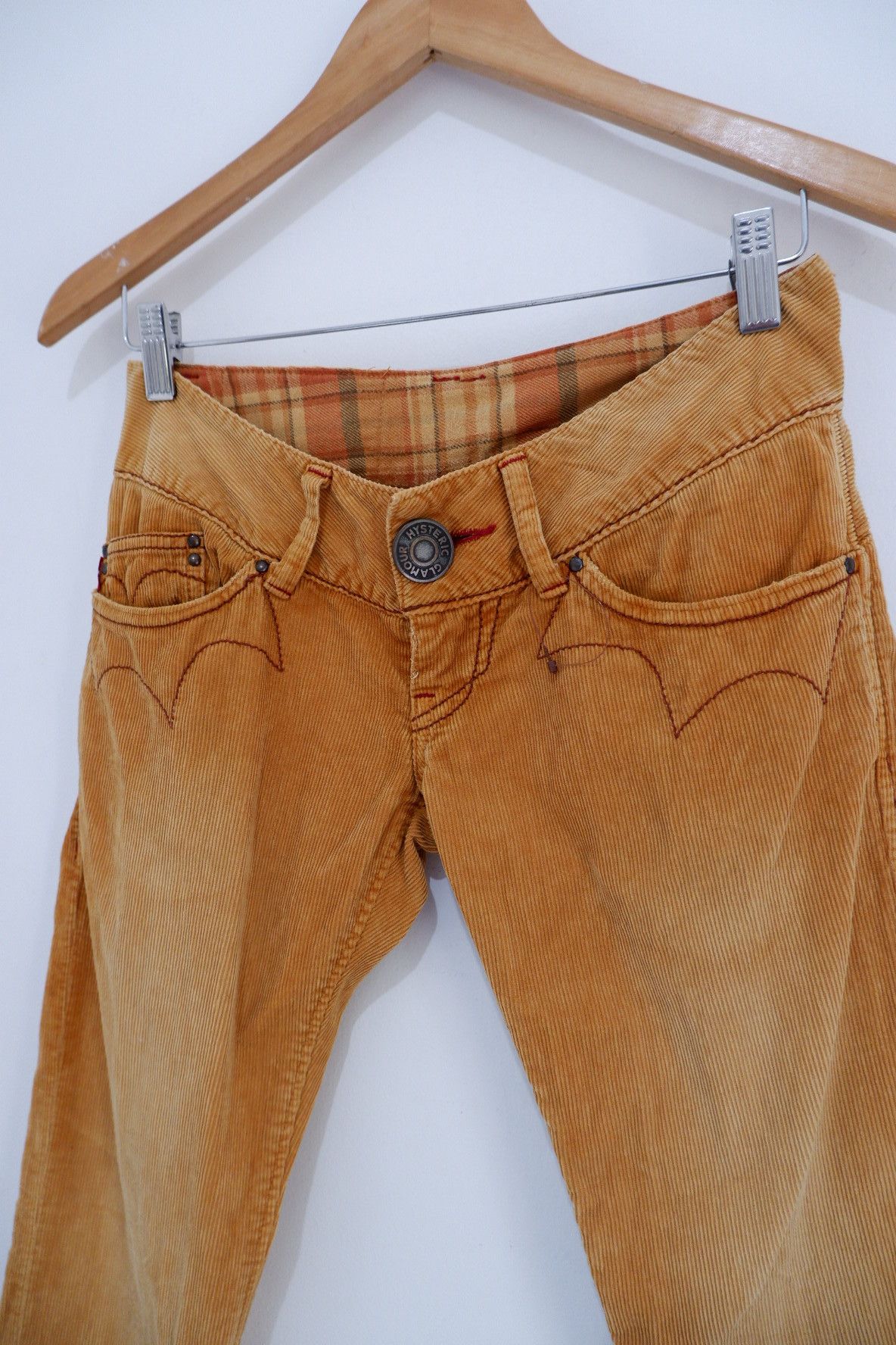 Hysteric Glamour Vintage Hysteric Glamour Corduroy Low Rise Pants Size US 30 / EU 46 - 3 Thumbnail