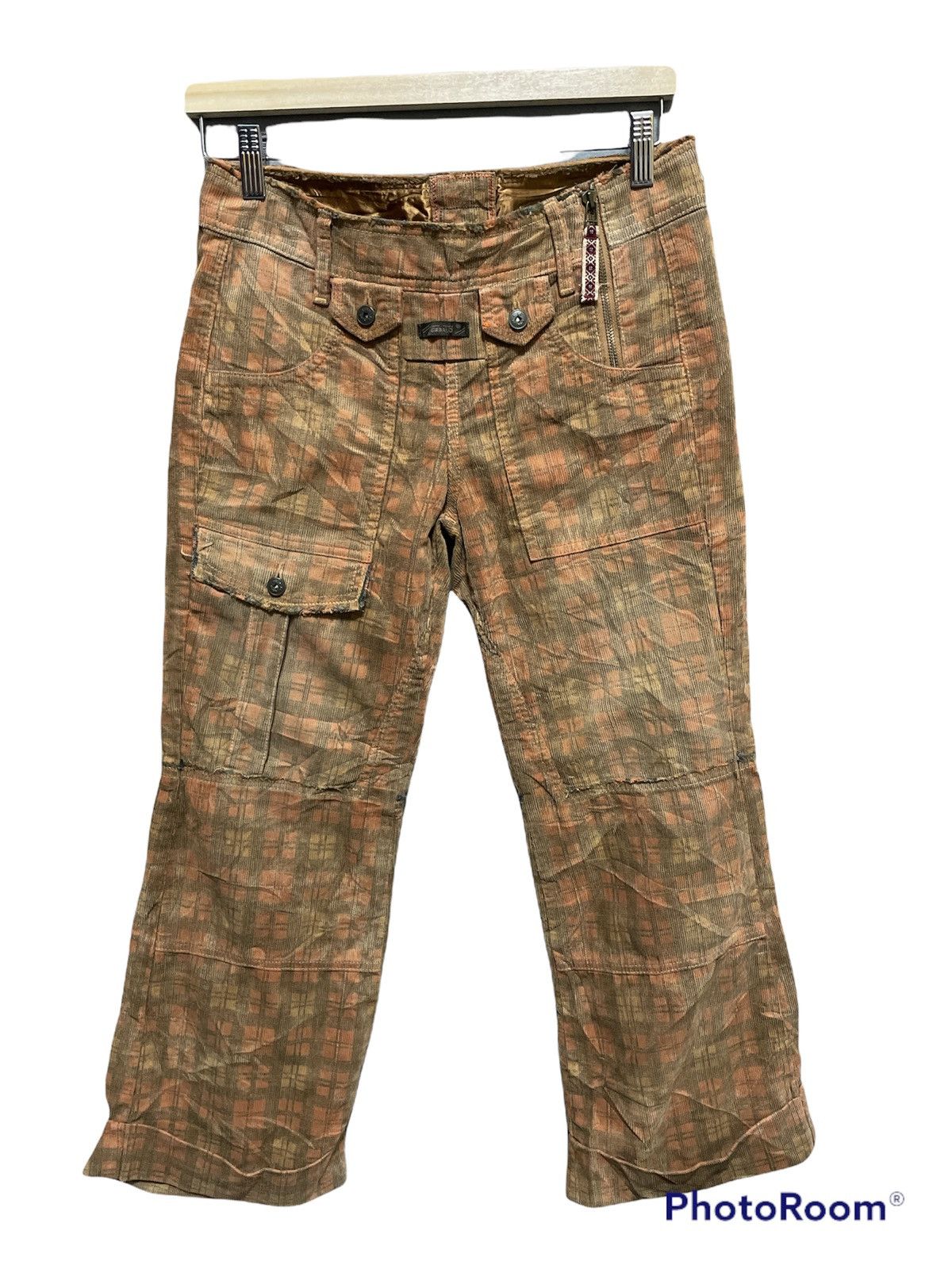 Marithe + Francois Girbaud Rare Marith Francois Girbaud Bushpant Patchwork Corduroy Size US 30 / EU 46 - 1 Thumbnail