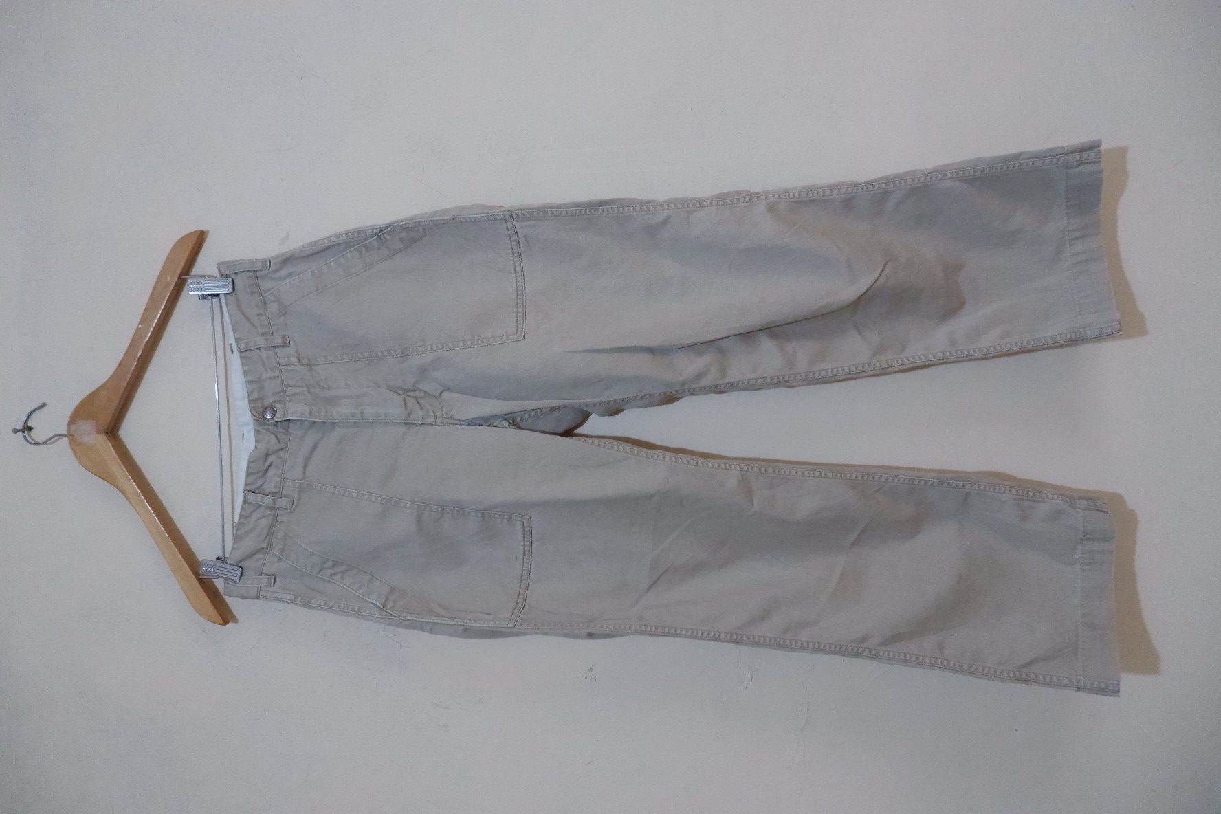 image of Vintage Engineered Garments Military Fatigue Pants in Beige, Men's (Size 30)