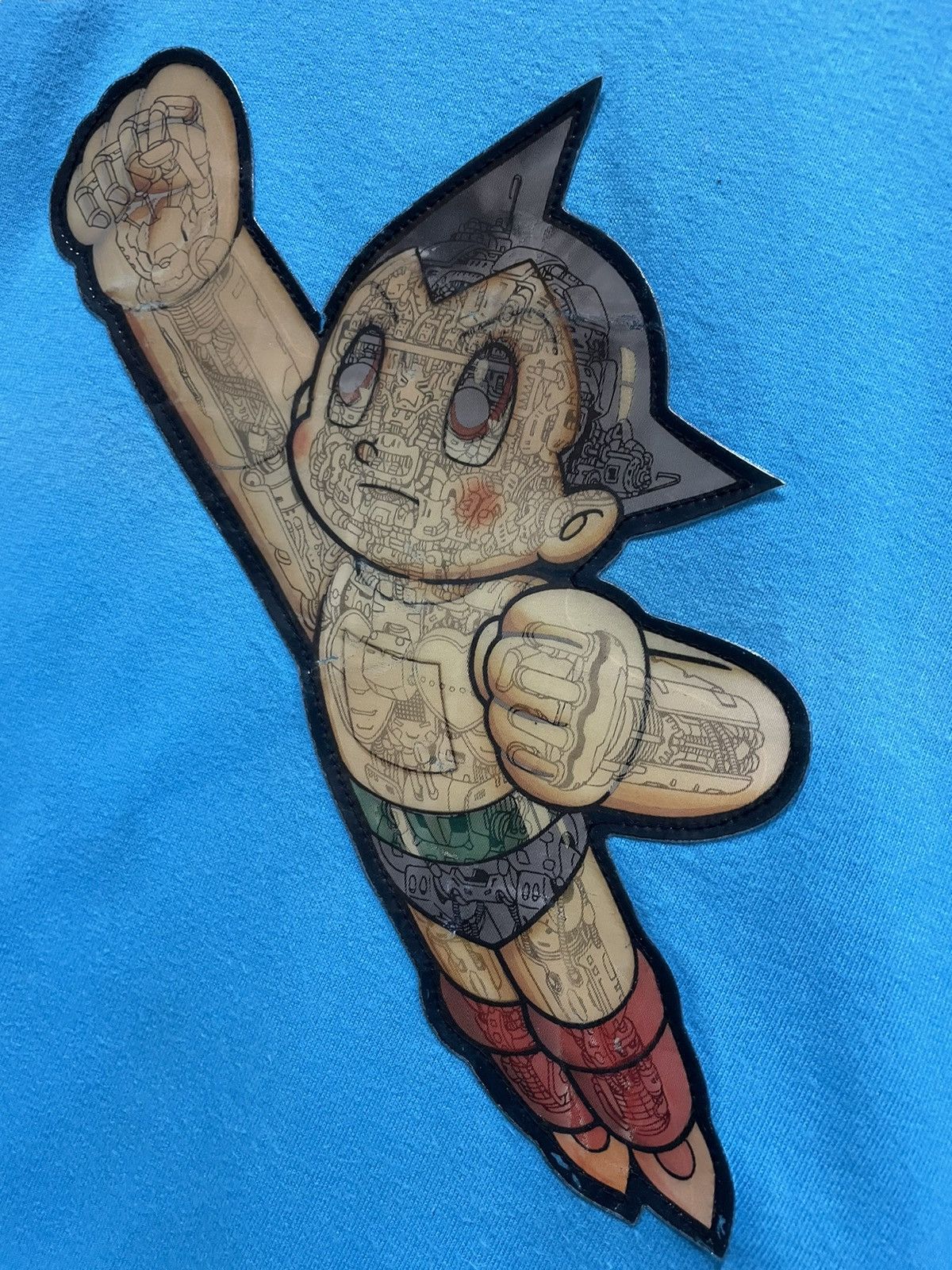 Anime Vintage Astro Boy 3 D Hologram Shirt Size US M / EU 48-50 / 2 - 6 Thumbnail