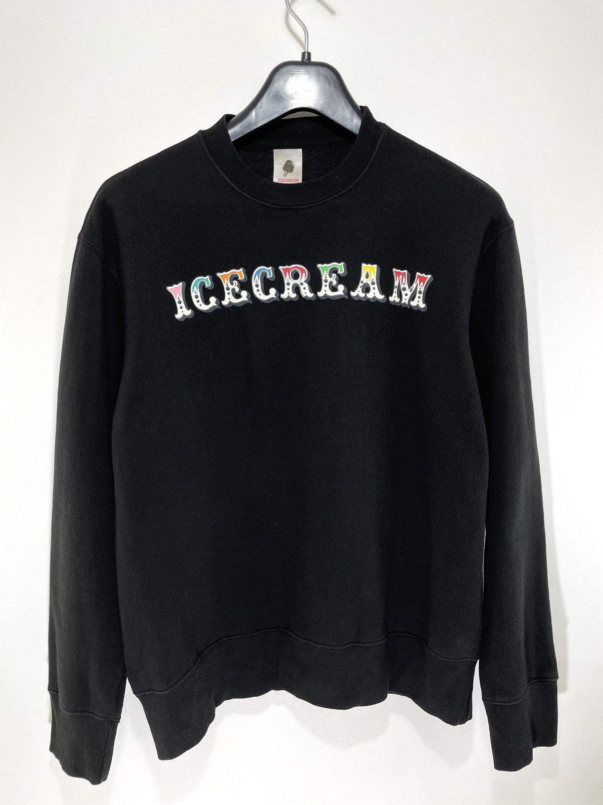 image of Billionaire Boys Club x Hype Bbc Icecream Swestshirt in Black, Men's (Size Medium)