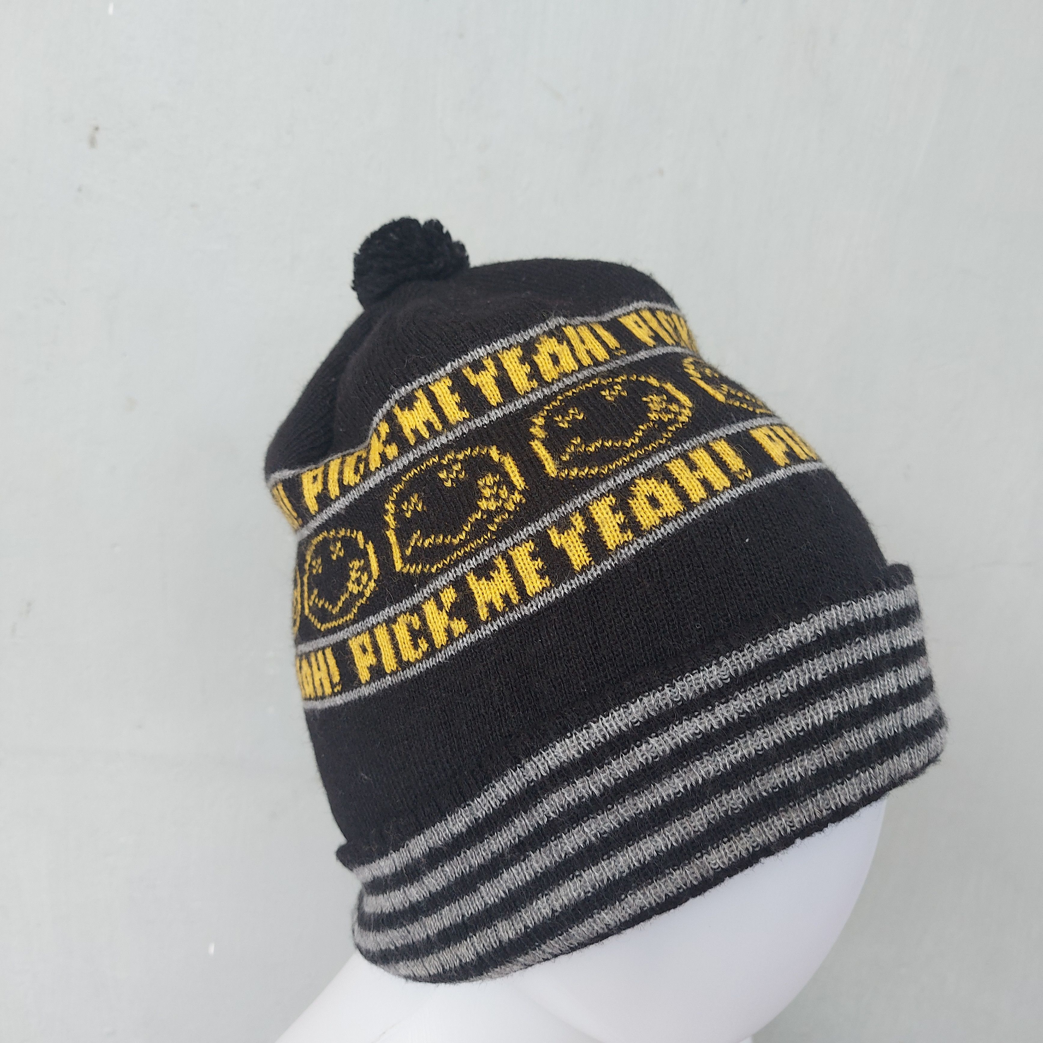 Hysteric Glamour Ss09 Hysteric Glamour x Kurt Cobain Beanie Hat Size ONE SIZE - 3 Thumbnail