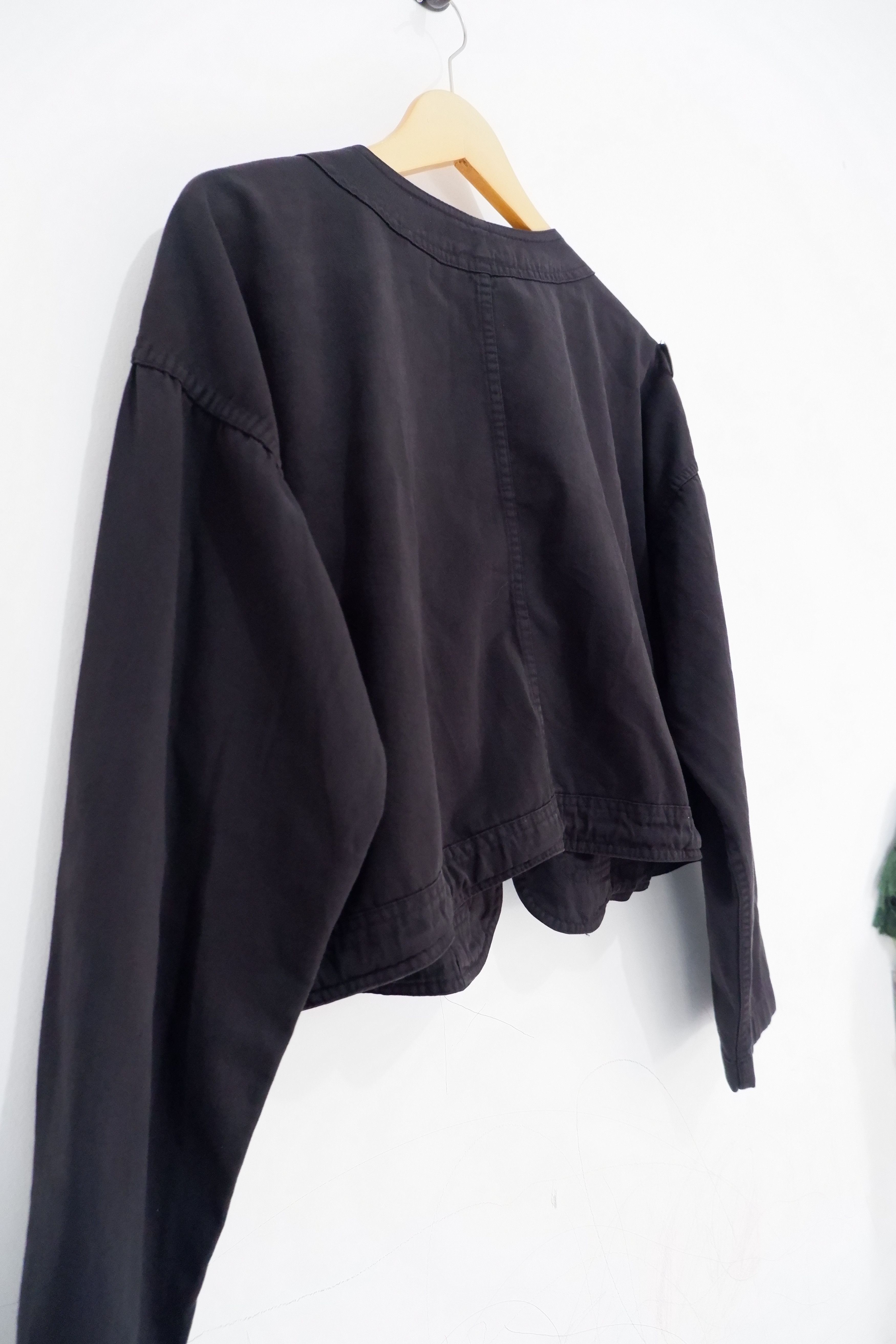 Issey Miyake × Japanese Brand Vintage Tssyyy Cropped Cotton Utility Jacket Size US M / EU 48-50 / 2 - 5 Thumbnail