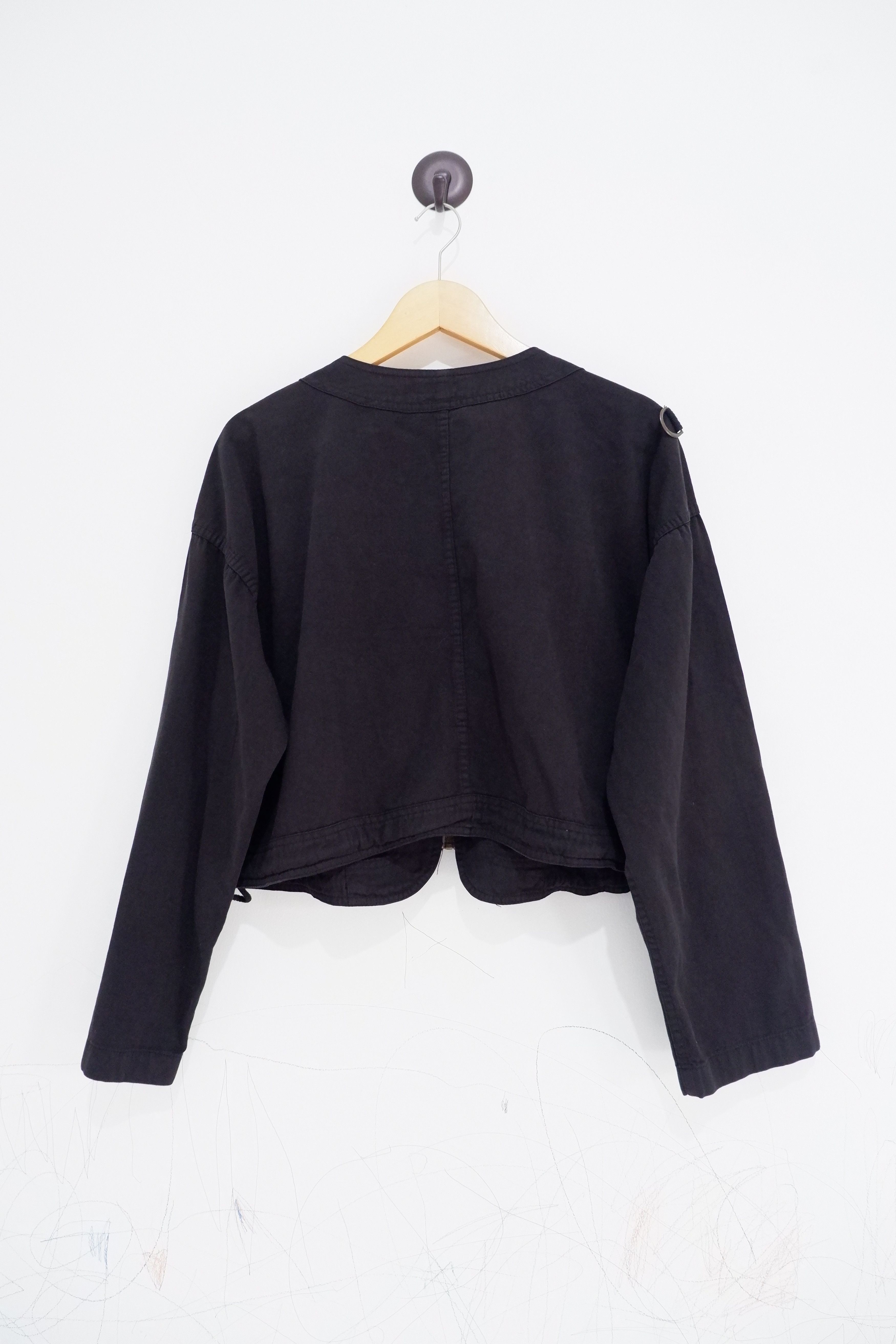 Issey Miyake × Japanese Brand Vintage Tssyyy Cropped Cotton Utility Jacket Size US M / EU 48-50 / 2 - 6 Thumbnail