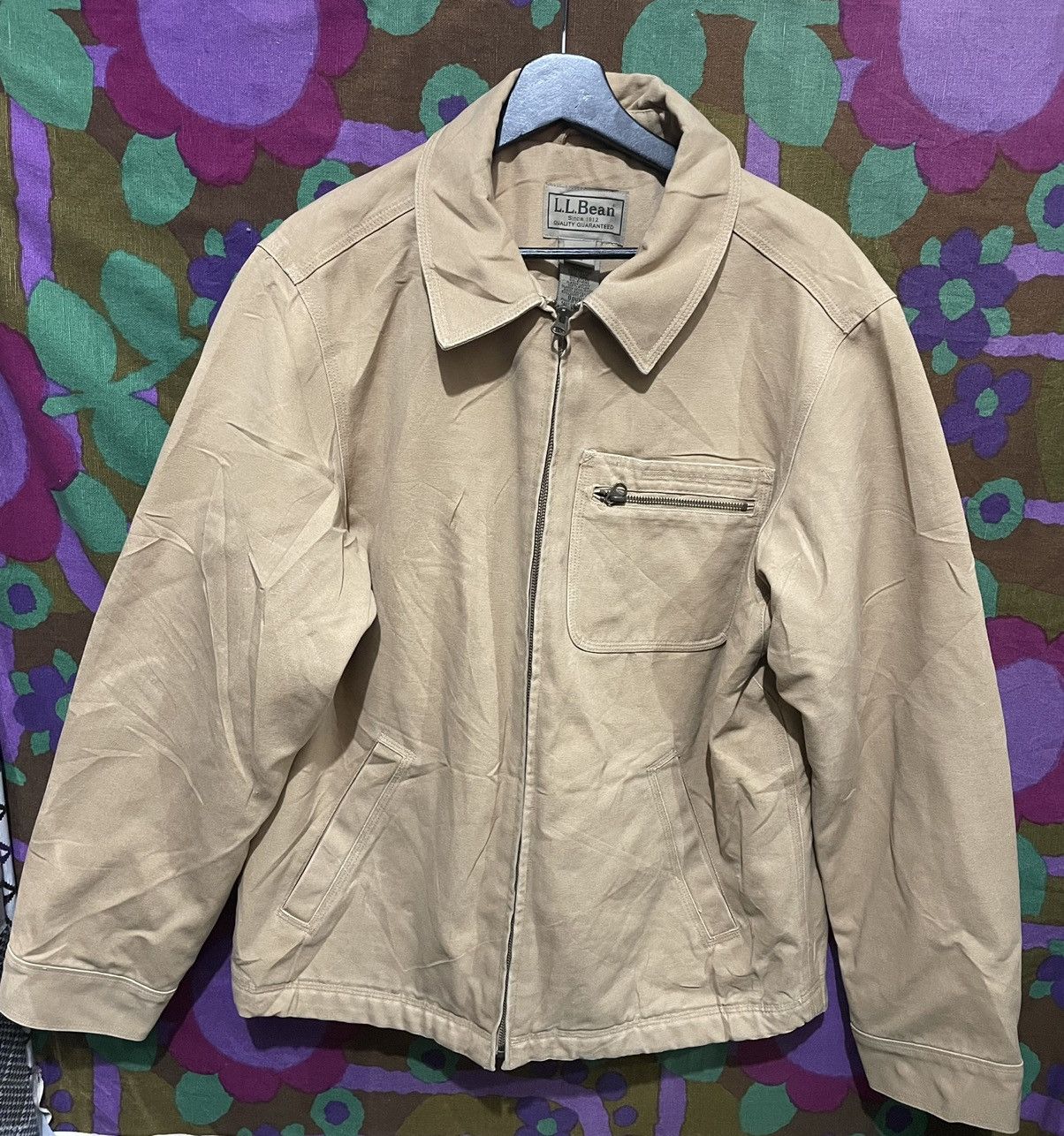 L.L. Bean Vintage L L Bean Workwear Jacket Vintage Size US M / EU 48-50 / 2 - 1 Thumbnail