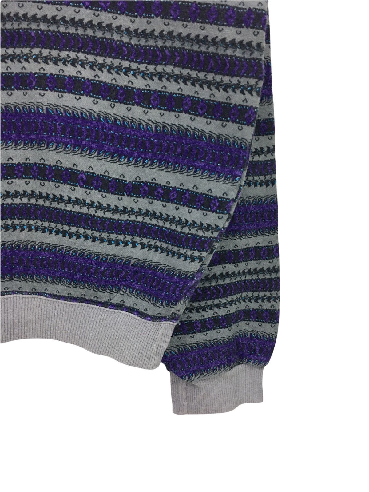 Maui and Sons × Vintage Vintage Maui And Sons Big Logo Stripes Sweatshirt Size US M / EU 48-50 / 2 - 5 Thumbnail