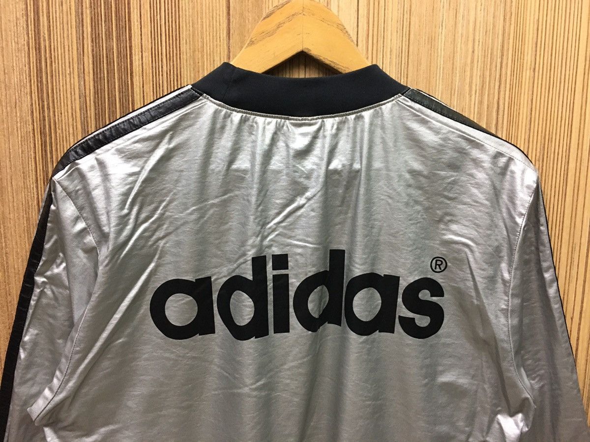Adidas × Vintage Vintage Adidas Three Striped Big Logo Jersey Sweatshirt Size US M / EU 48-50 / 2 - 3 Thumbnail