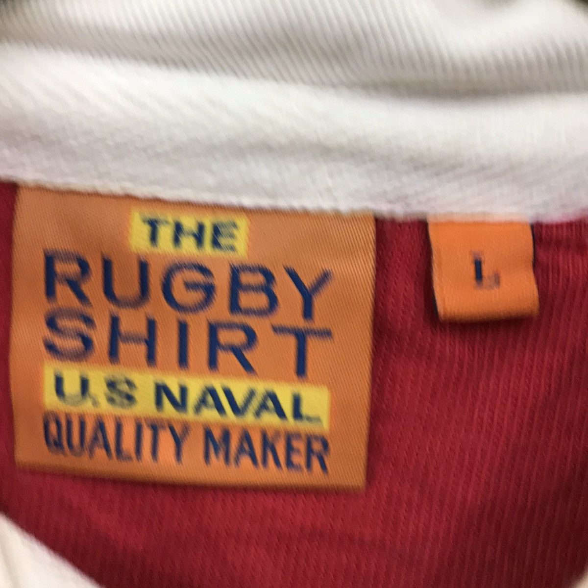 Sports Specialties × Vintage Vintage Rugby Us Naval Polo Shirt Neptune Size US M / EU 48-50 / 2 - 6 Thumbnail
