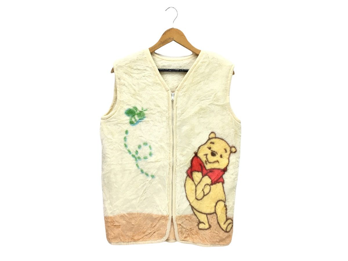 Cartoon Network × Disney × Vintage Vintage The Winnie Pooh Disney Cartoon Vest Jacket Size US M / EU 48-50 / 2 - 2 Thumbnail