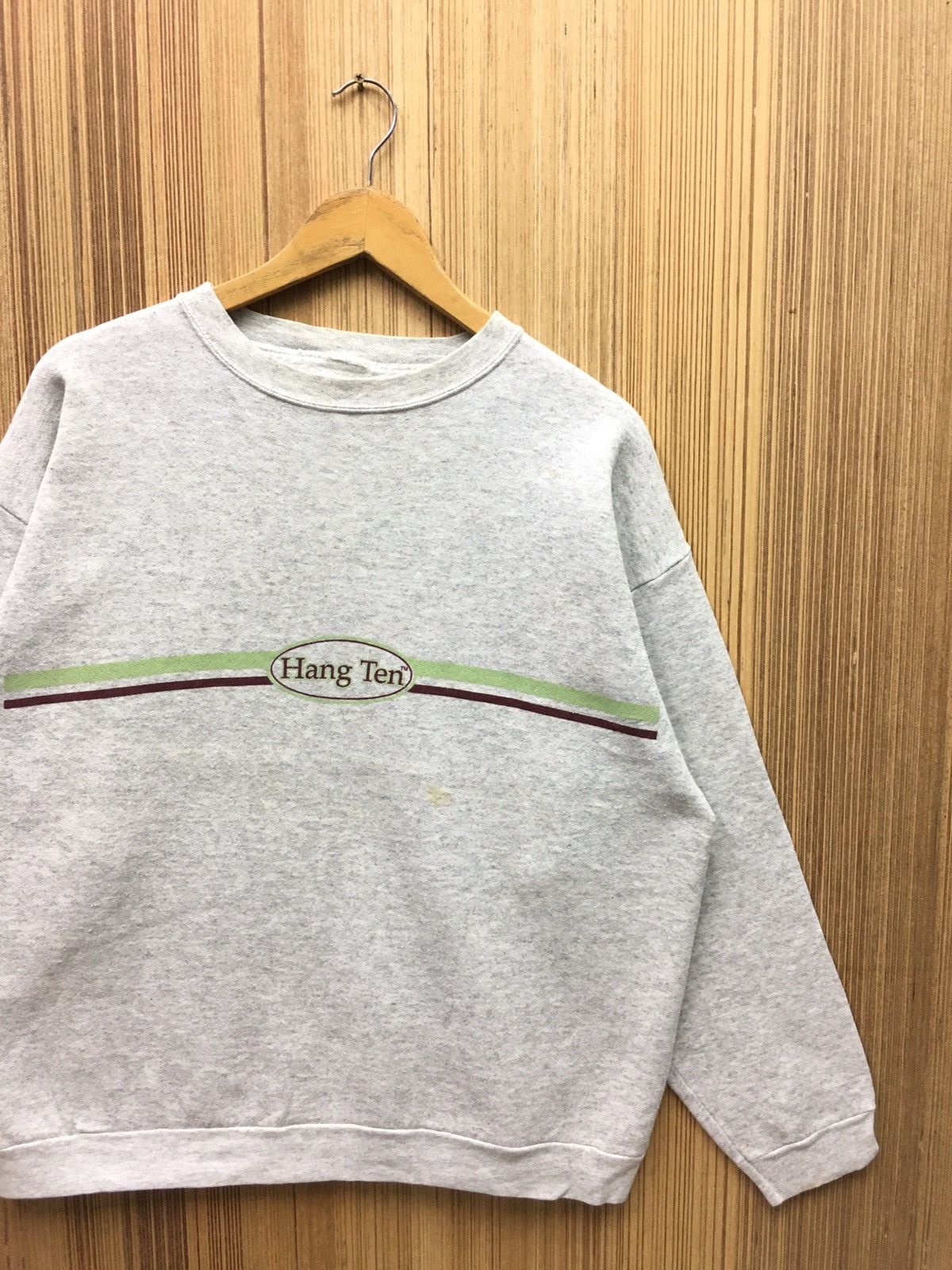 Hang Ten × Vintage Vintage Hang Ten Big Logo Surf Hawaii Sweatshirt Size US M / EU 48-50 / 2 - 4 Thumbnail