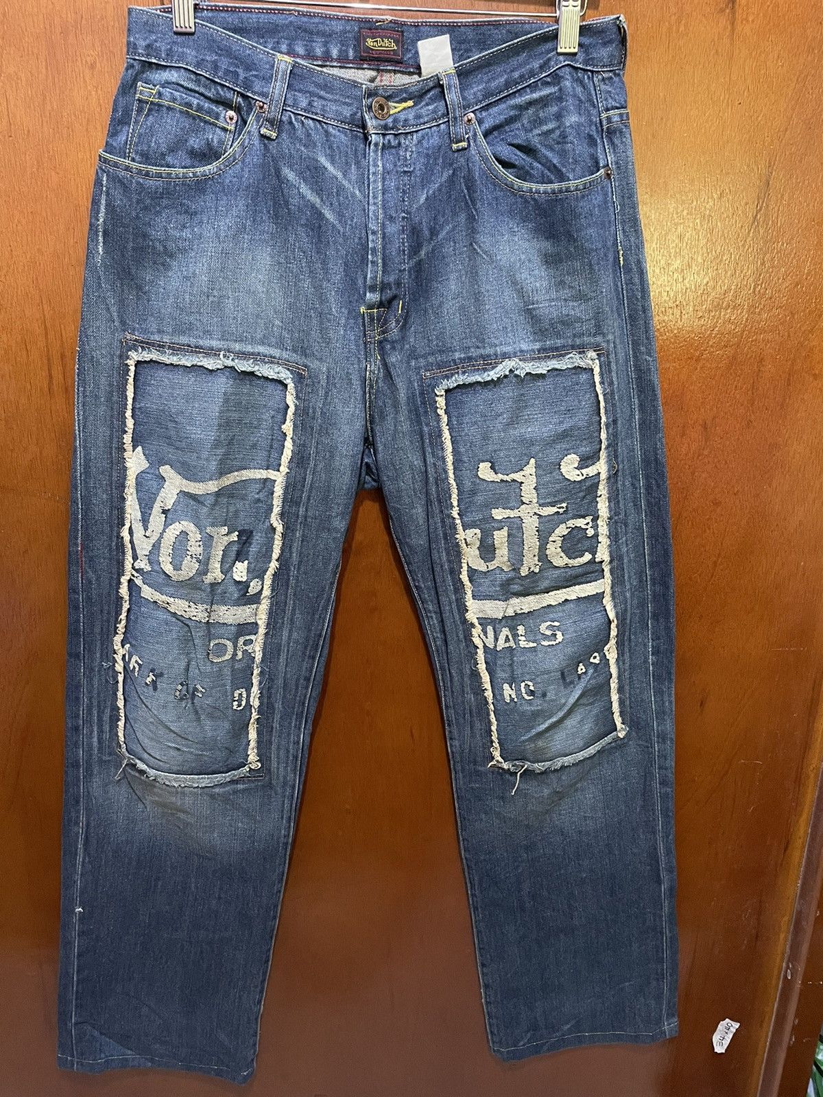 Von Dutch Rare Von Dutch Distressed Jeans Size US 32 / EU 48 - 1 Thumbnail