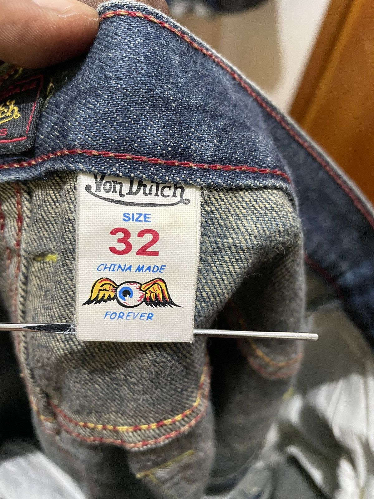 Von Dutch Rare Von Dutch Distressed Jeans Size US 32 / EU 48 - 10 Thumbnail