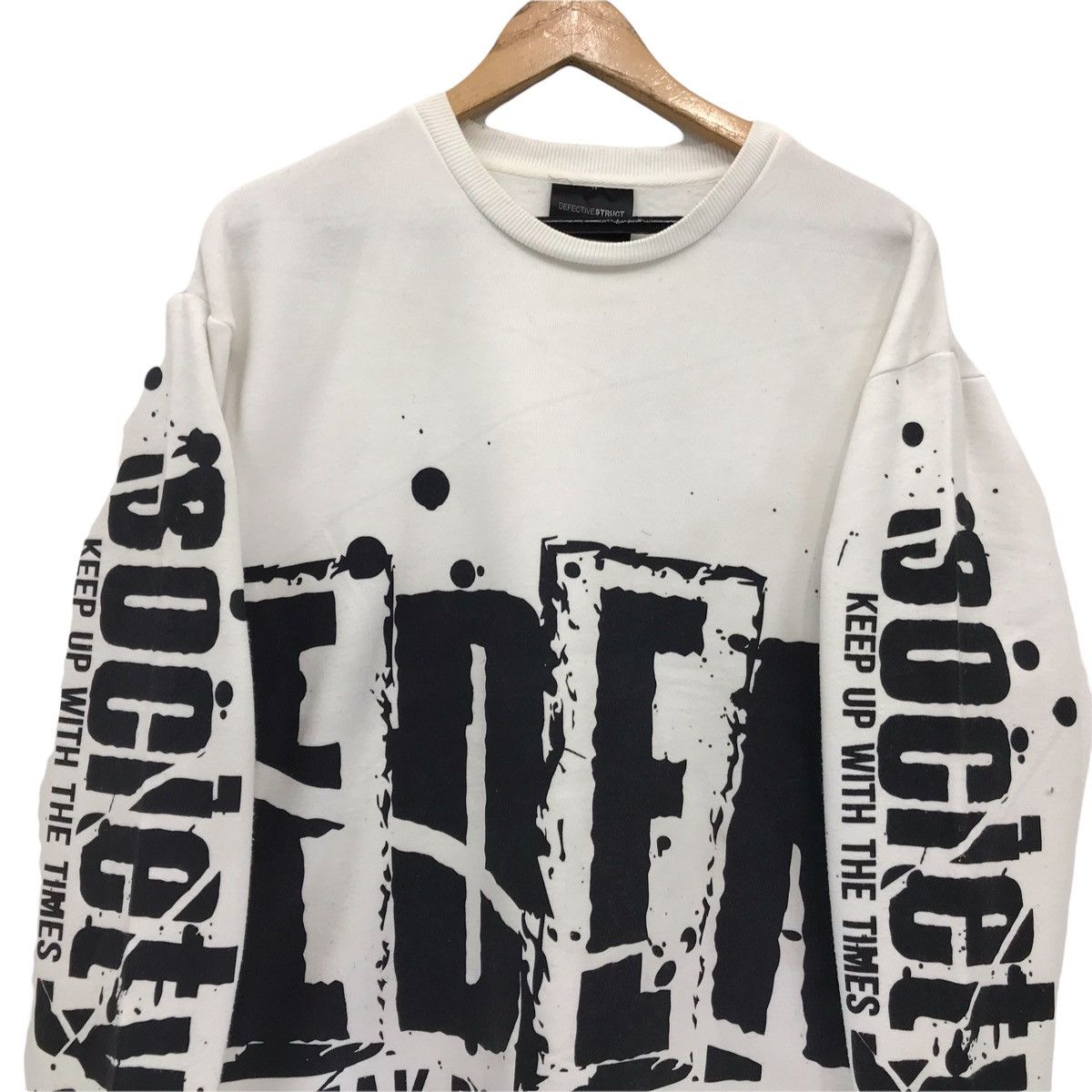 Japanese Brand Defective Struct Big Print Nice Design Sweatshirt Size US M / EU 48-50 / 2 - 3 Thumbnail