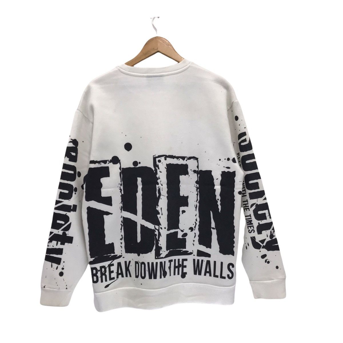Japanese Brand Defective Struct Big Print Nice Design Sweatshirt Size US M / EU 48-50 / 2 - 2 Thumbnail