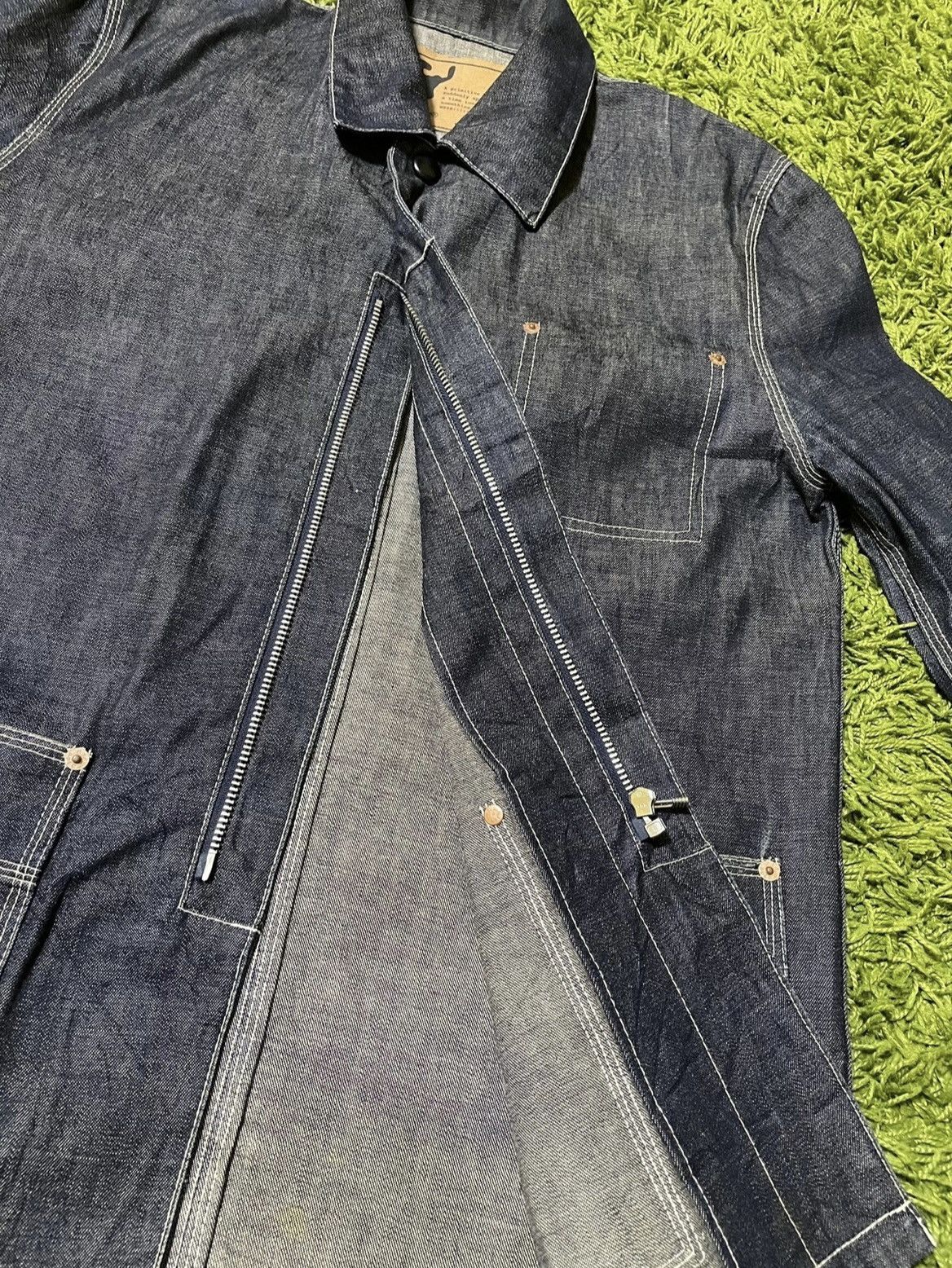 PPFM PPFM Workers Denim Jackets Size US M / EU 48-50 / 2 - 7 Thumbnail