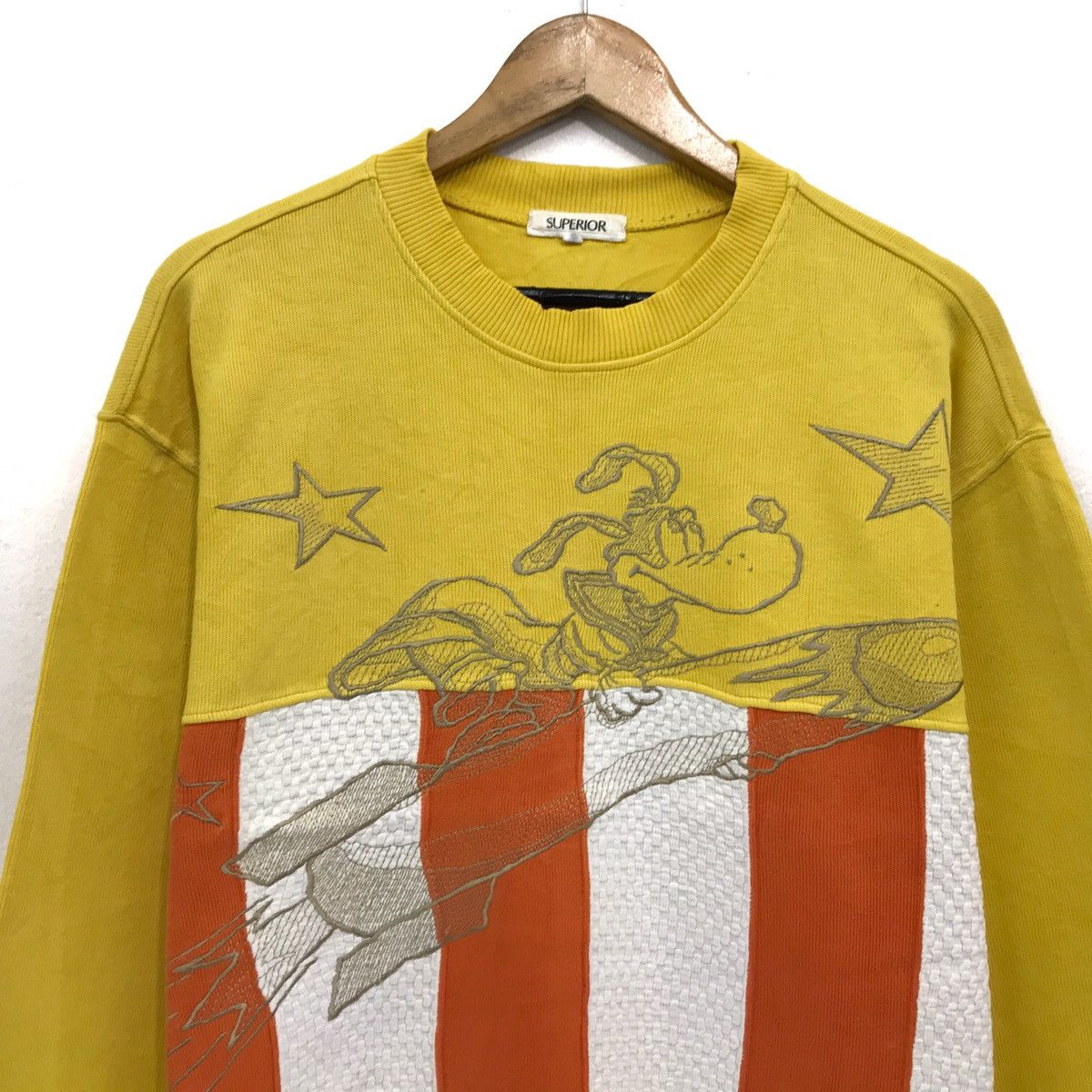 Japanese Brand × Vintage Vintage Superior Cartoon Sweatshirt Pullover Jumper Size US M / EU 48-50 / 2 - 3 Thumbnail