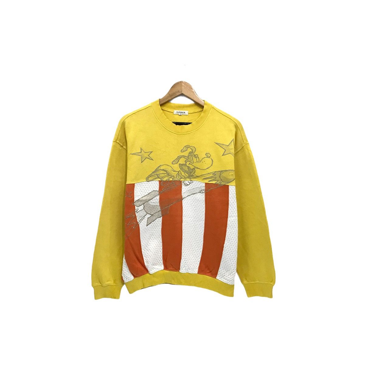 Japanese Brand × Vintage Vintage Superior Cartoon Sweatshirt Pullover Jumper Size US M / EU 48-50 / 2 - 1 Thumbnail