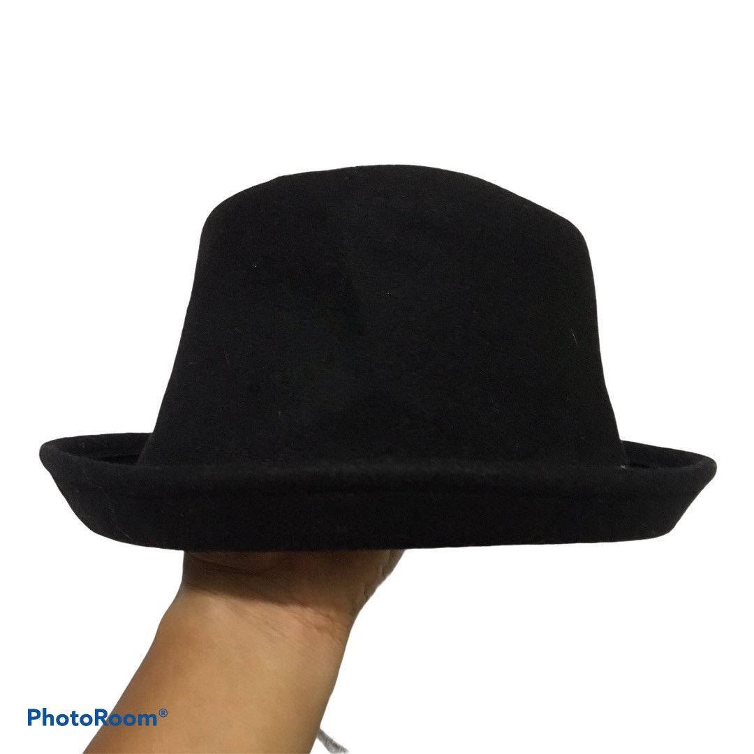 Japanese Brand × Moschino Vintage Moschino Black Bucket Hats Size ONE SIZE - 2 Thumbnail