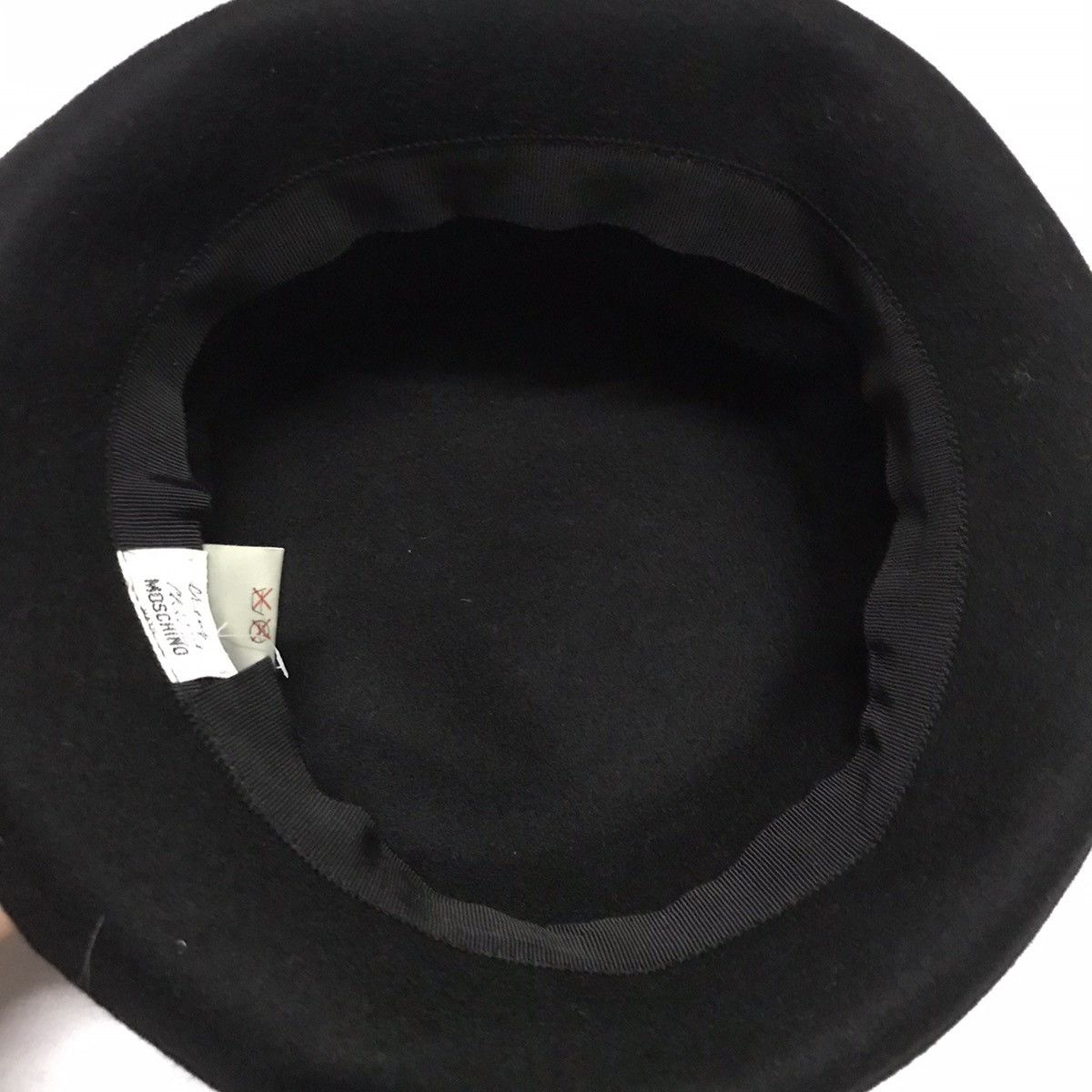 Japanese Brand × Moschino Vintage Moschino Black Bucket Hats Size ONE SIZE - 7 Thumbnail
