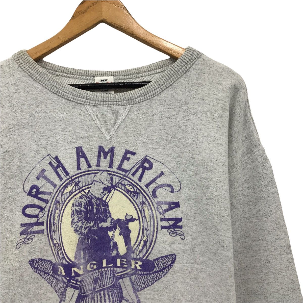 Vintage Vintage NY North American Big Logo Sweatshirt Size US L / EU 52-54 / 3 - 4 Thumbnail