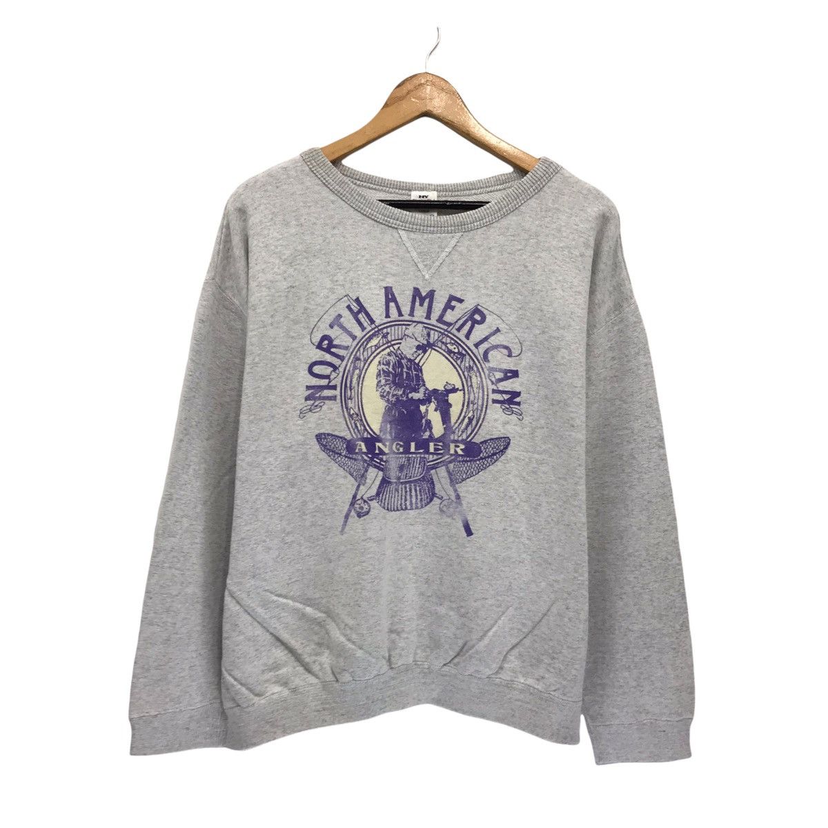 Vintage Vintage NY North American Big Logo Sweatshirt Size US L / EU 52-54 / 3 - 1 Thumbnail