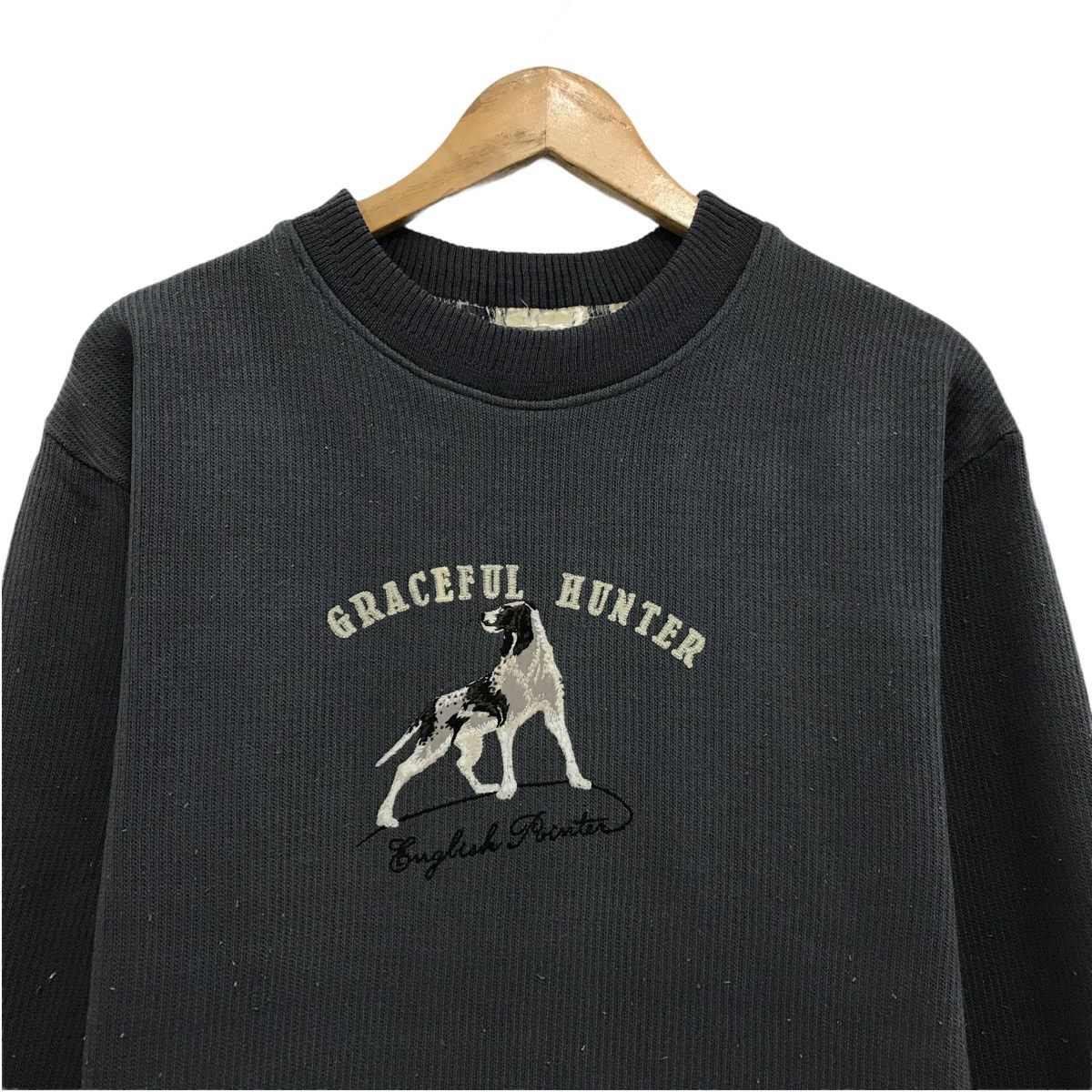 Japanese Brand × Vintage Vintage Graceful Hunter Sweatshirt Pullover Jumper Size US M / EU 48-50 / 2 - 4 Thumbnail