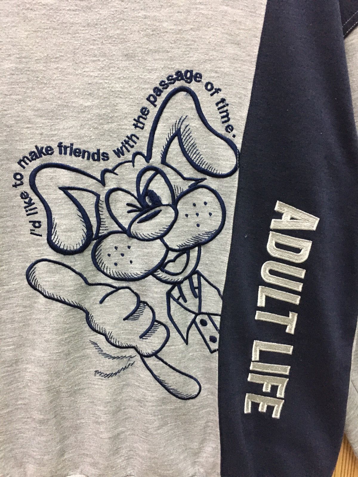 Cartoon Network × Japanese Brand Vintage Adult Life Bunny Big Logo Sweatshirt Size US M / EU 48-50 / 2 - 3 Thumbnail