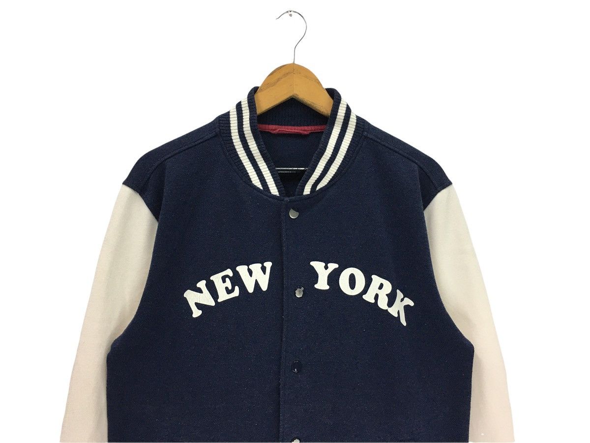 Other Vintage NY New York Usa Varsity Jacket Size US M / EU 48-50 / 2 - 2 Thumbnail