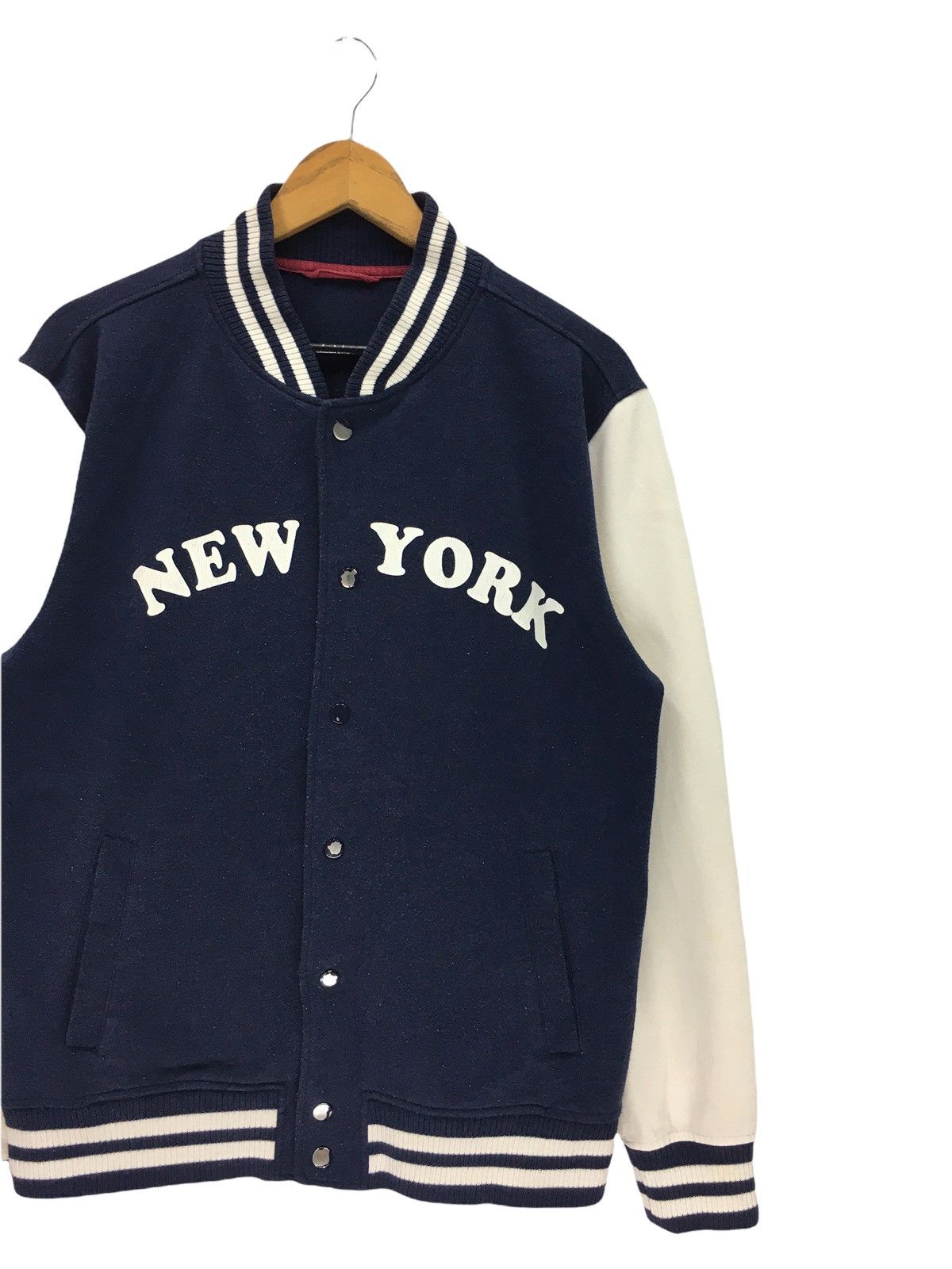 Other Vintage NY New York Usa Varsity Jacket Size US M / EU 48-50 / 2 - 5 Thumbnail