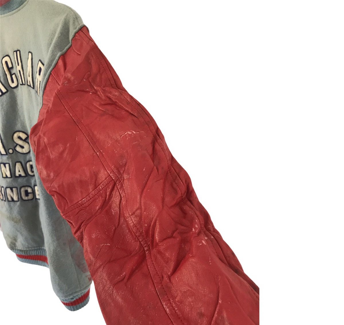 Japanese Brand Varsity Jacket Tie Dye Super Charger A.S.S.G Nagoya Size US L / EU 52-54 / 3 - 10 Thumbnail