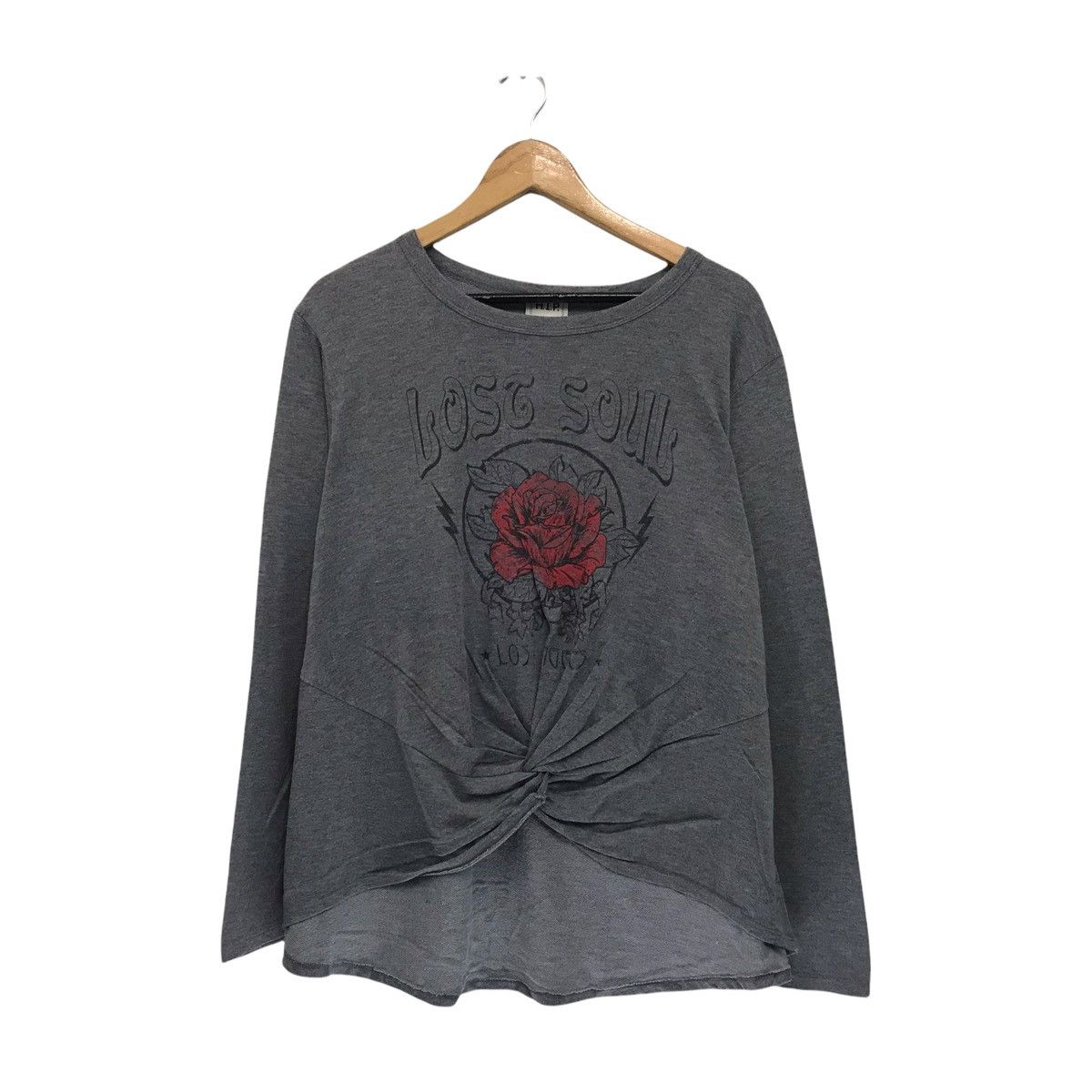 Japanese Brand × Vintage Vintage Lose Soul Roses Flower Sweatshirt Size US L / EU 52-54 / 3 - 1 Thumbnail