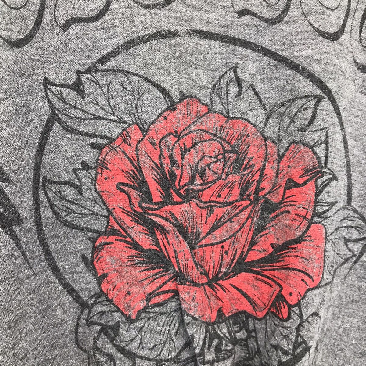 Japanese Brand × Vintage Vintage Lose Soul Roses Flower Sweatshirt Size US L / EU 52-54 / 3 - 3 Thumbnail