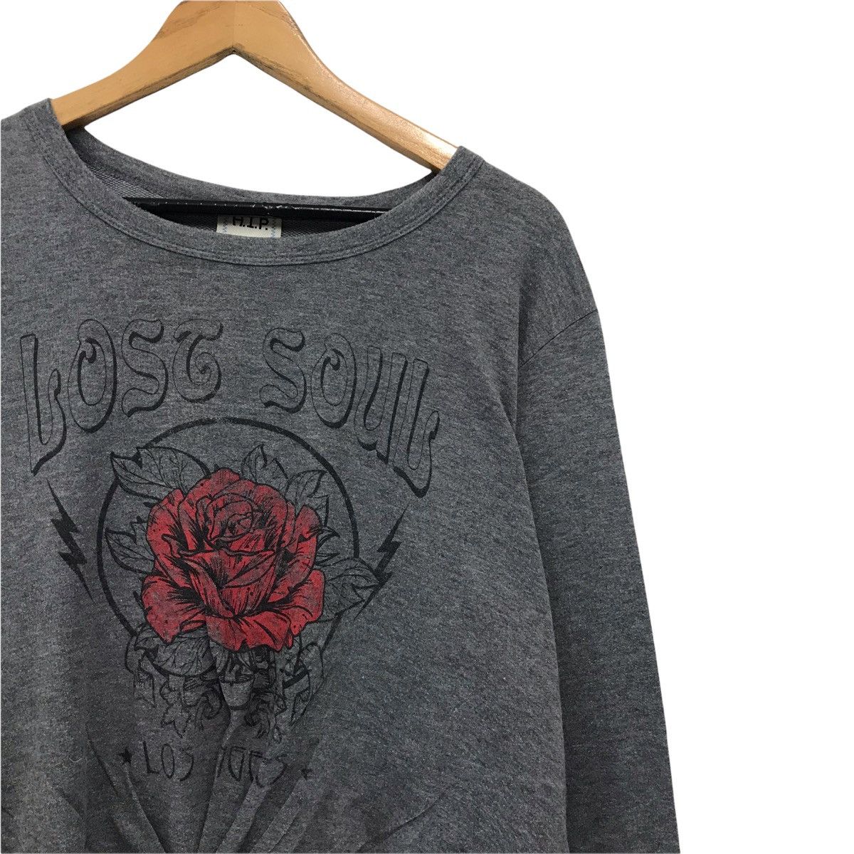 Japanese Brand × Vintage Vintage Lose Soul Roses Flower Sweatshirt Size US L / EU 52-54 / 3 - 2 Thumbnail